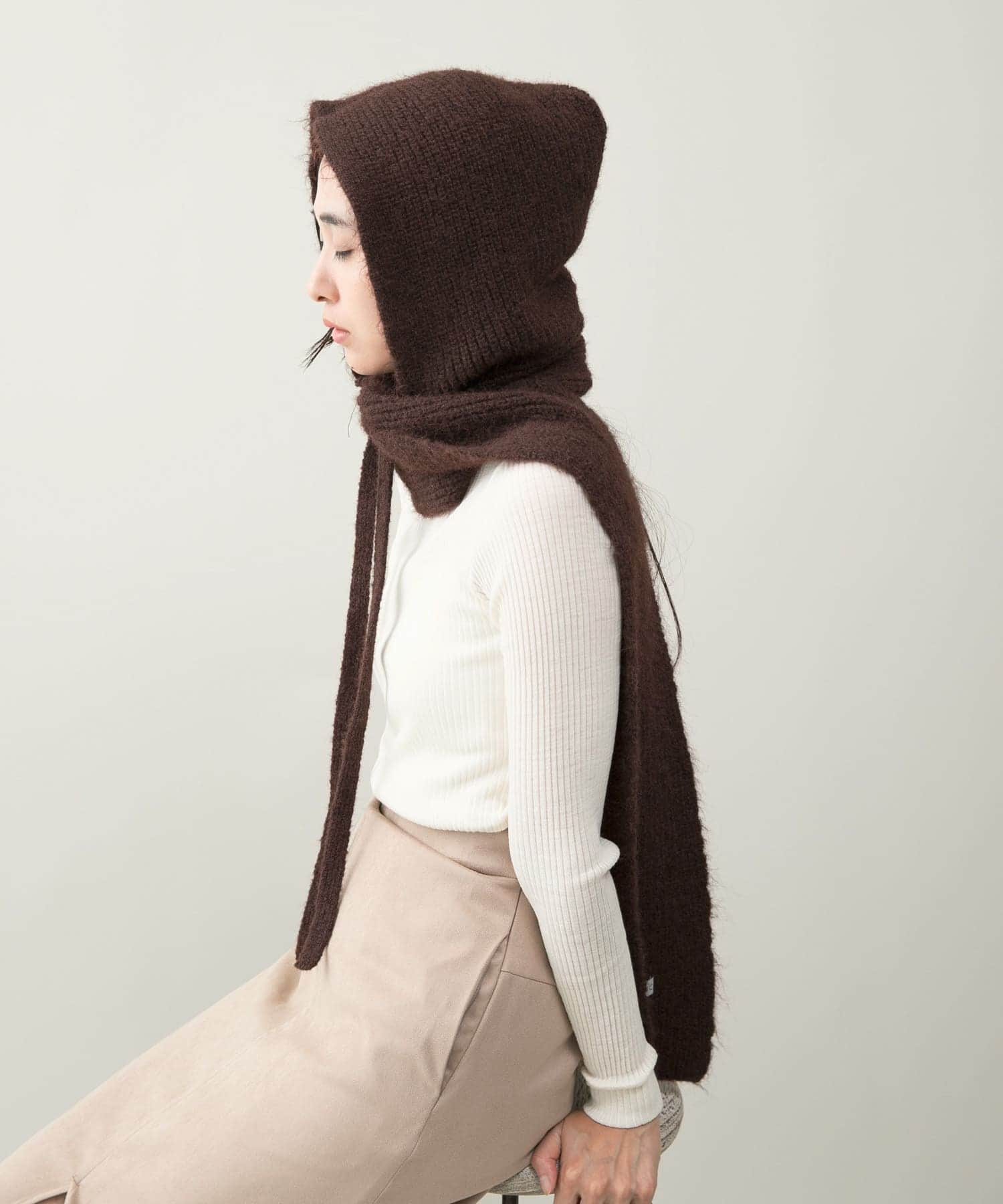 ACOC　Nomad Balaclava Brown 0