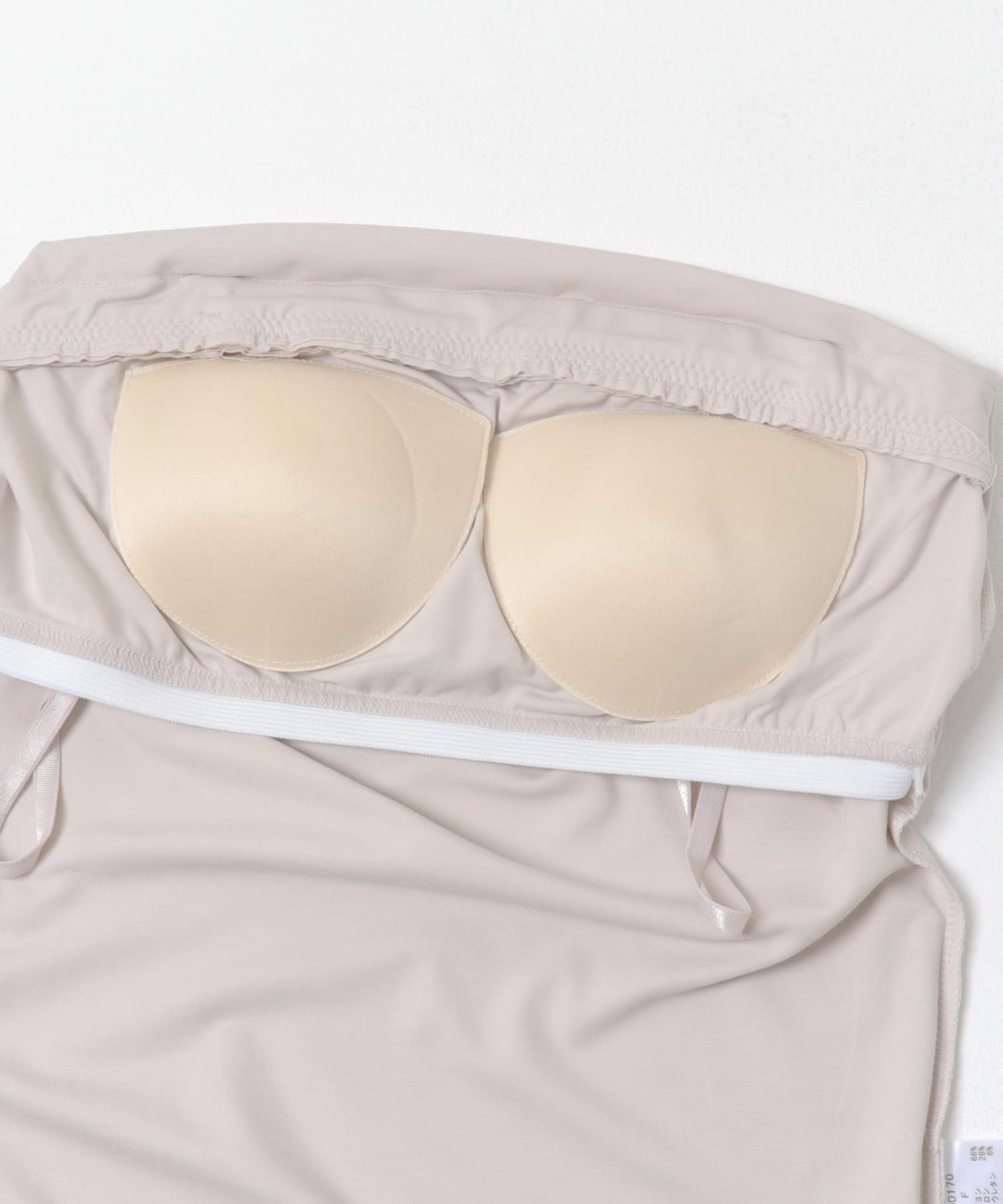 kaene　ベアトップキャミソール beige FREE