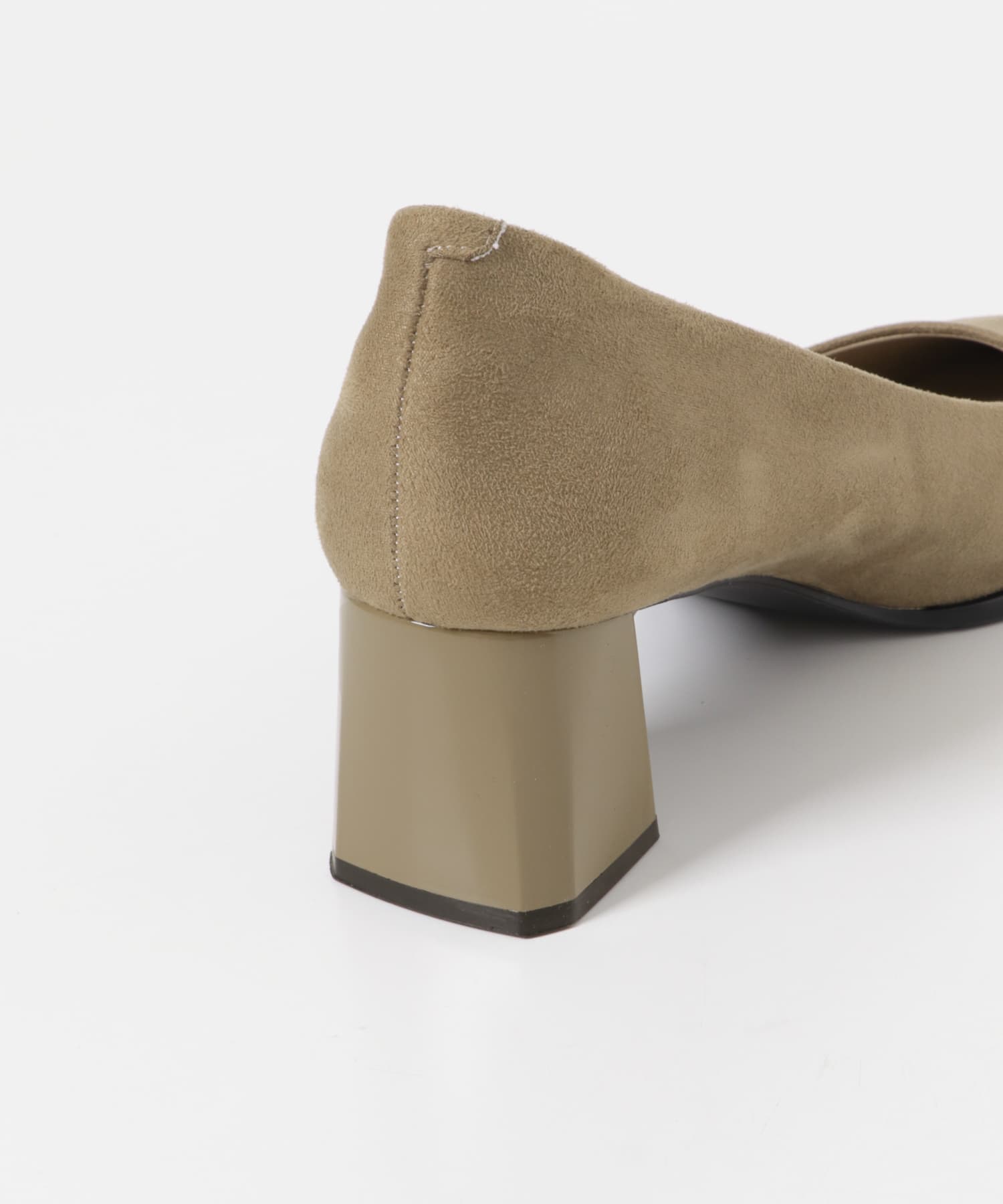 MOHI　スエードパンプス KAKI 36