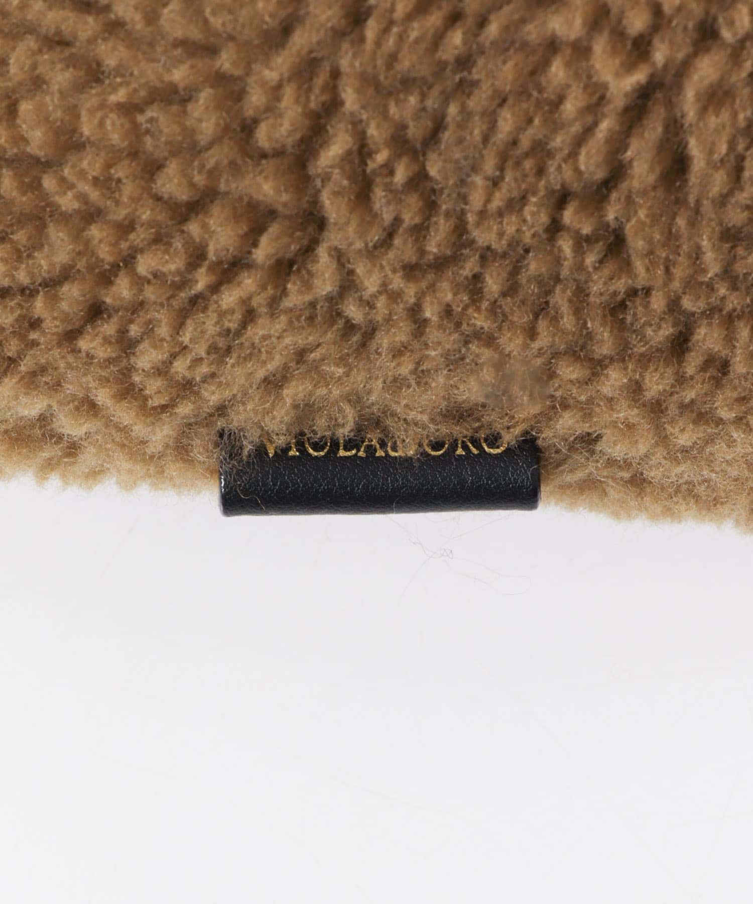 VIOLA d’ORO　エコファーショルダーS brown -