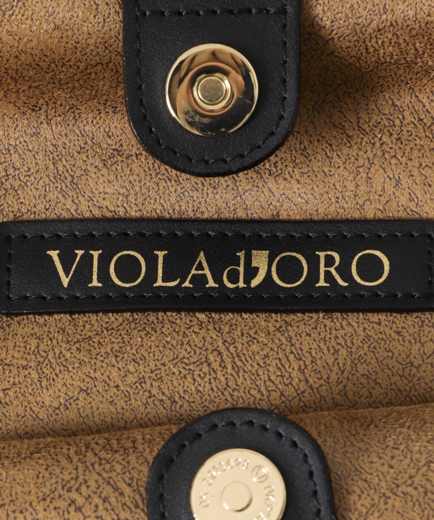 VIOLA d’ORO　エコファーショルダーS brown -