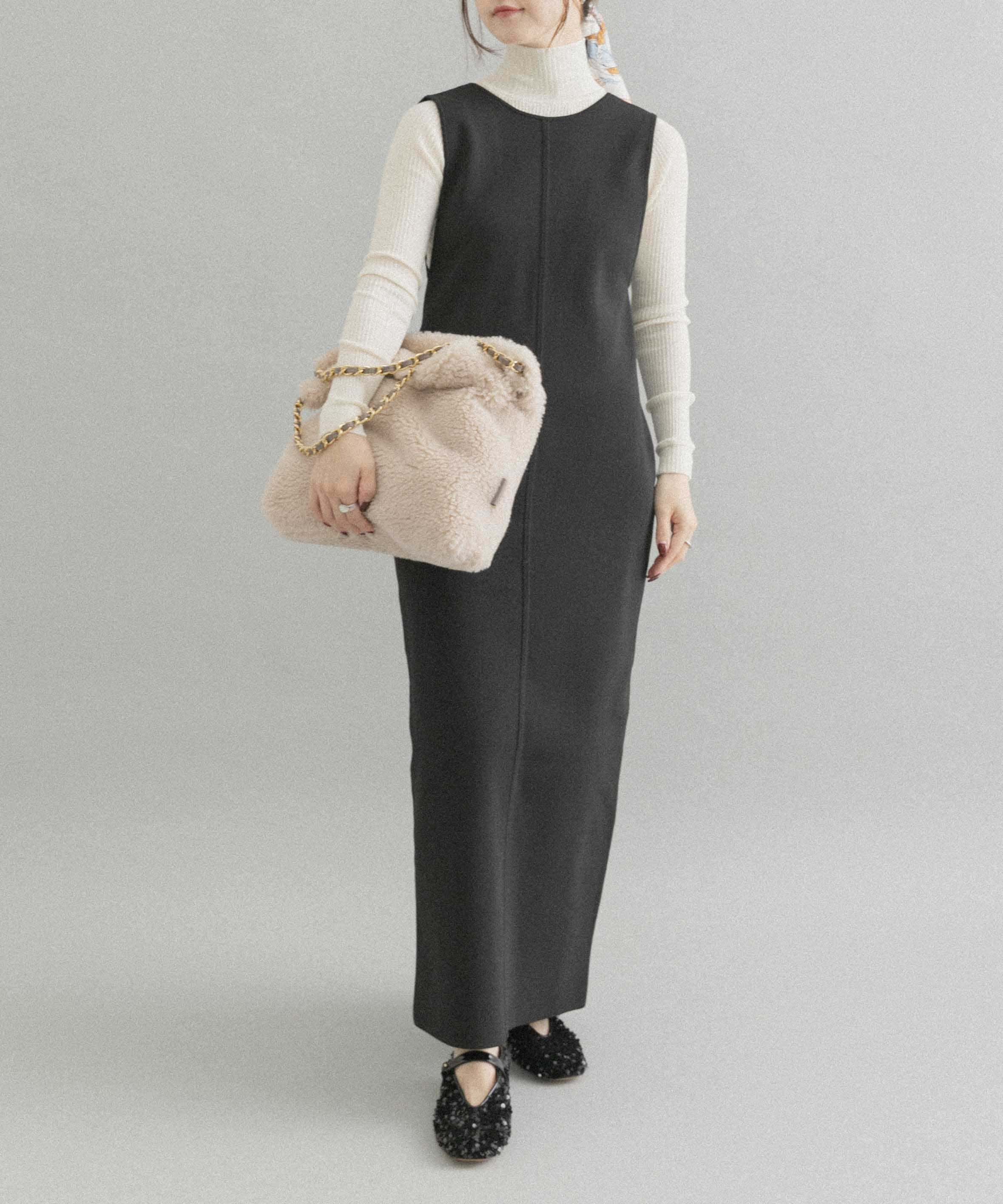 VIOLA d’ORO　エコファーショルダーS offwhite -