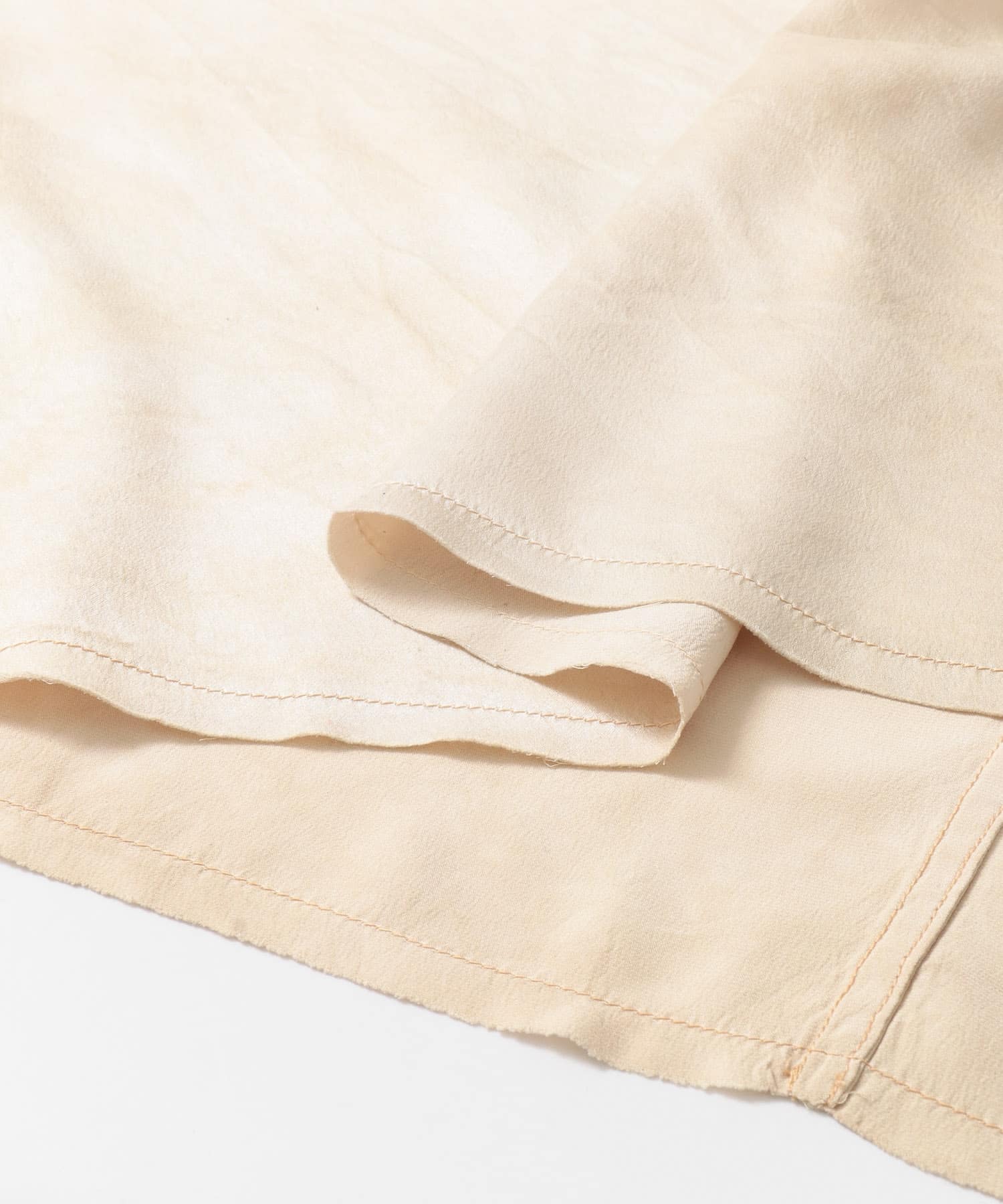 TANAKA　SILK KIMONO ROBE WHITE SAND S
