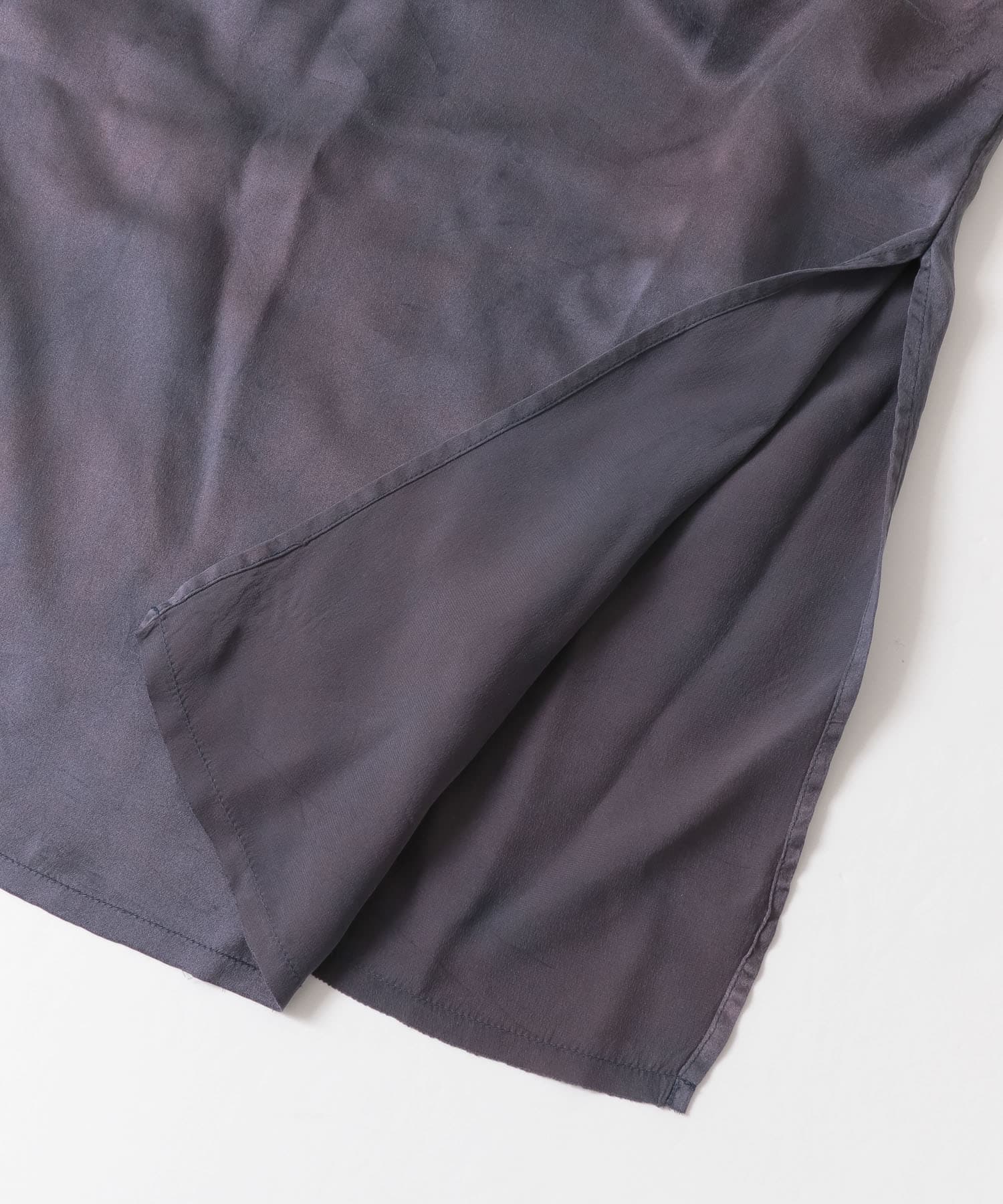 TANAKA　SILK KIMONO ROBE MIDNIGHT S