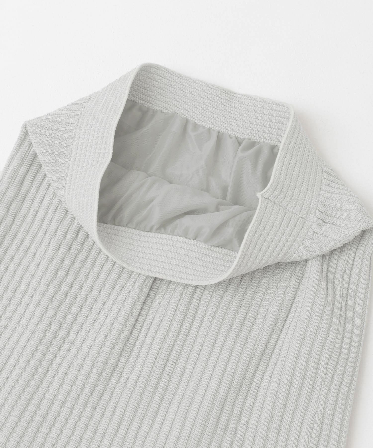 TRICOTE　PATTERN SKIRT LGRAY FREE