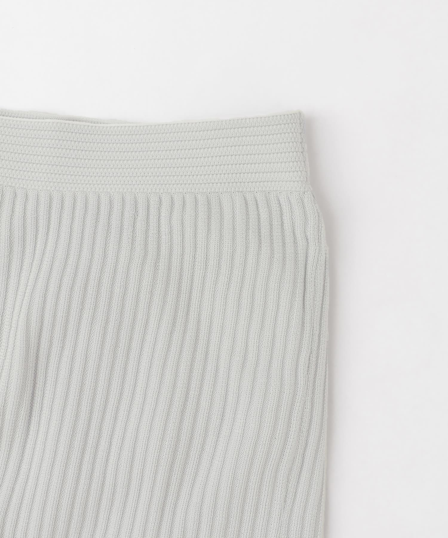 TRICOTE　PATTERN SKIRT LGRAY FREE