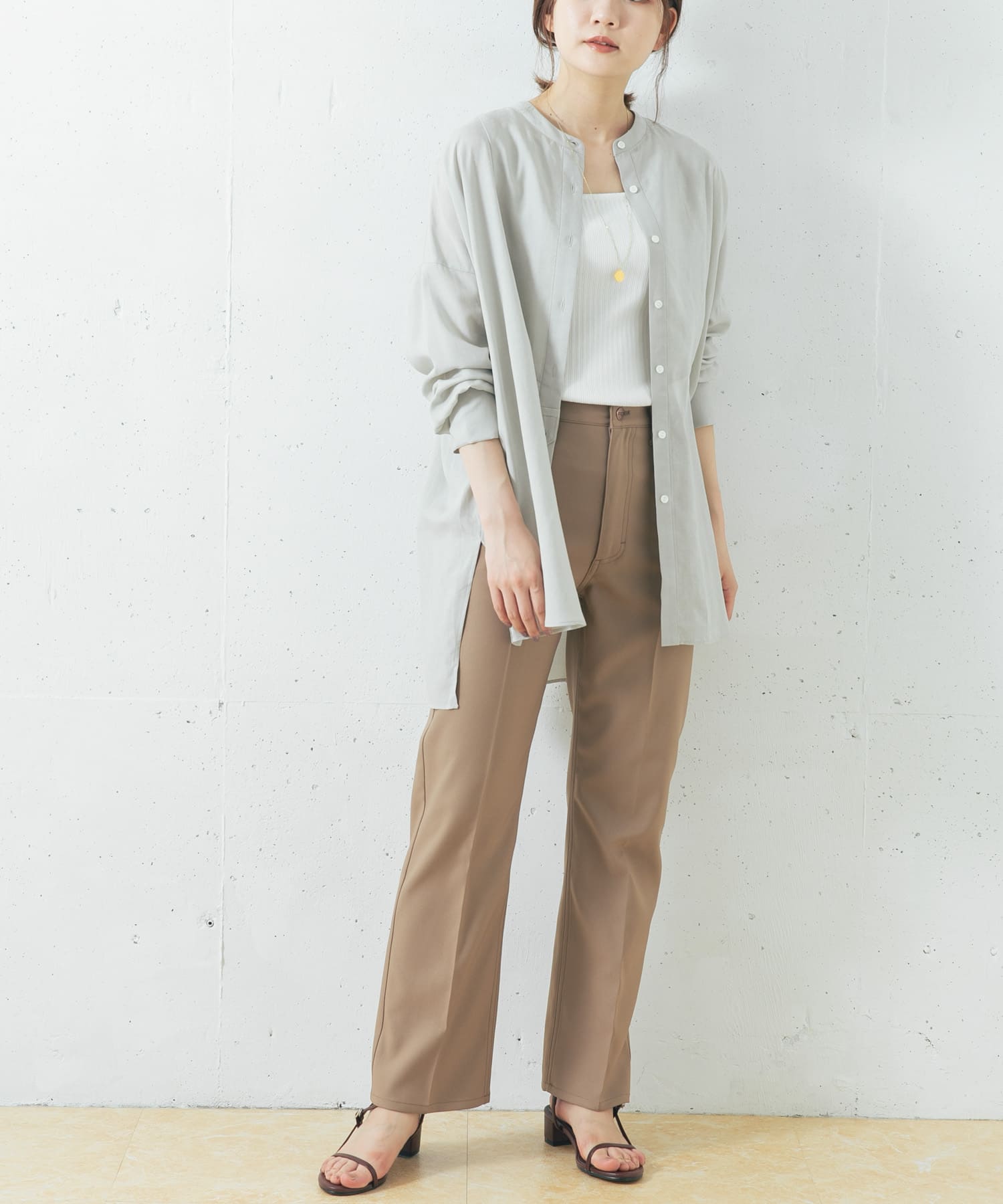 Wrangler　LADIES WRANCHER DRESS パンツ BEIGE XS