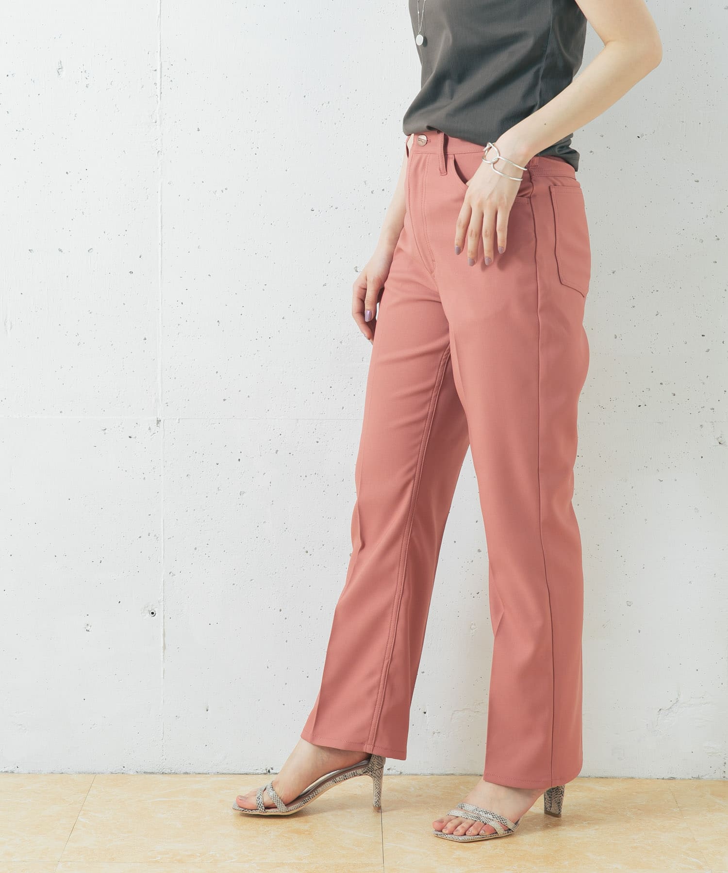 Wrangler　LADIES WRANCHER DRESS パンツ PINK XS