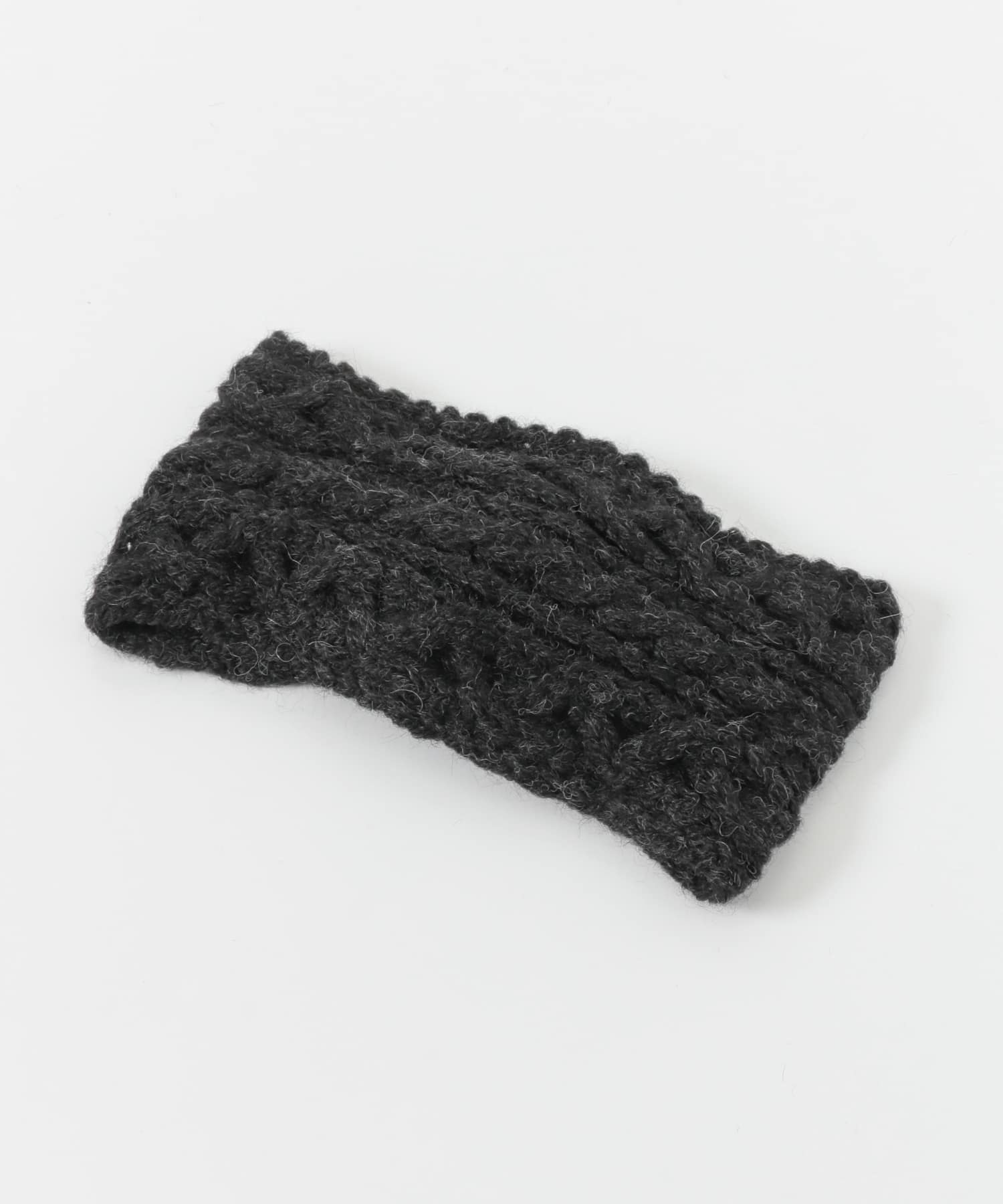 HIGHLAND 2000　アルパカヘッドバンド CHARCOAL one