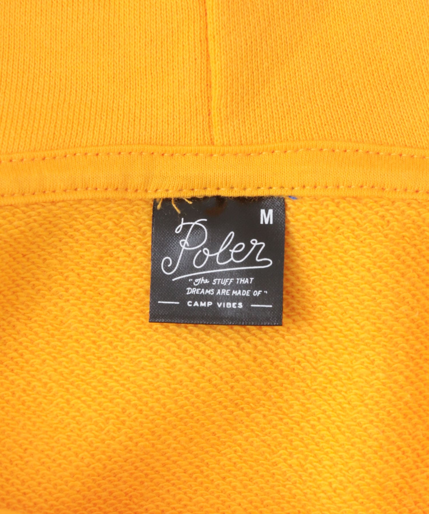 POLeR　CAMPCO HOOD YELLOW M