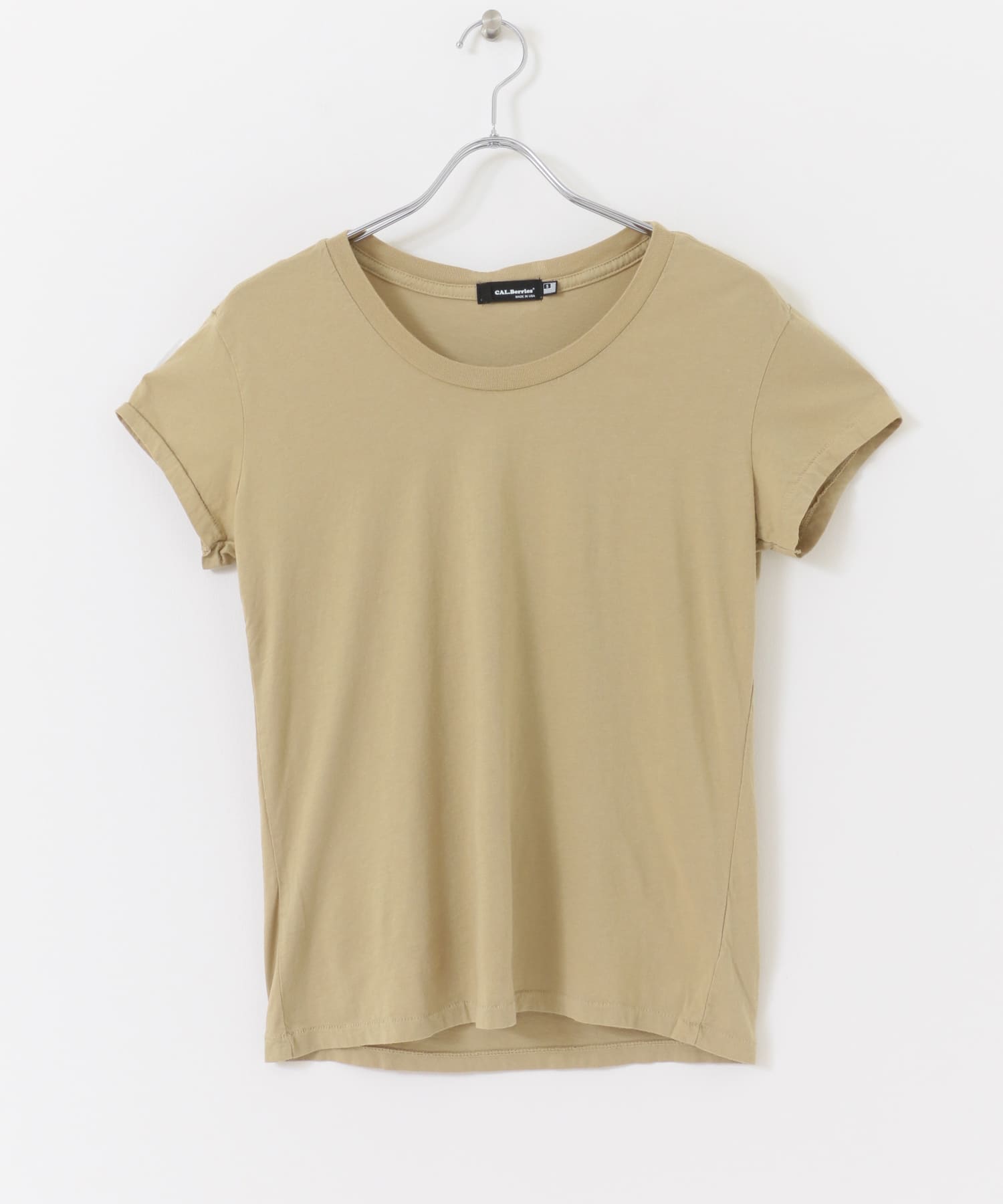 CAL.Berries　EASY BREEZY T-SHIRTS SAND S