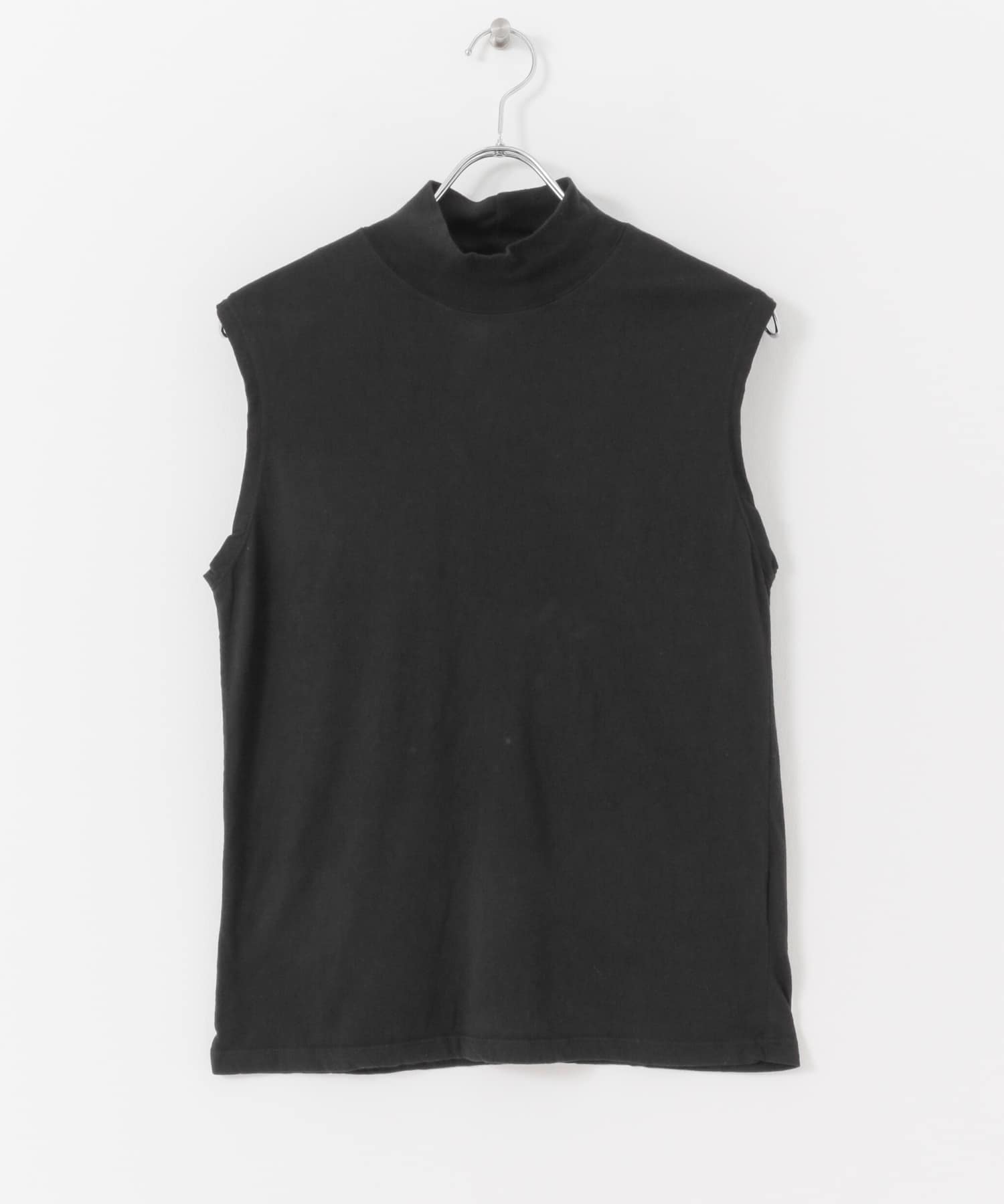 CAL.Berries　MOCK NECK TANK BLACK S