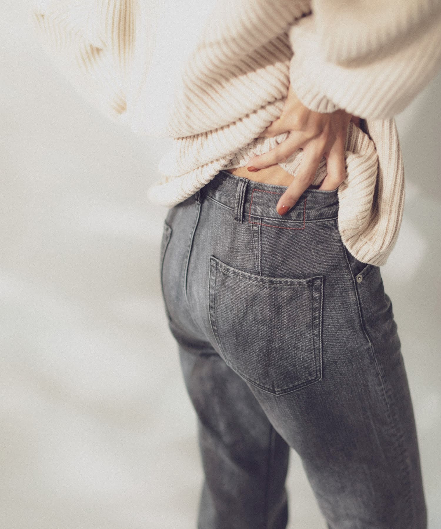 Moname　JURI SPECIAL DENIM GRY 24