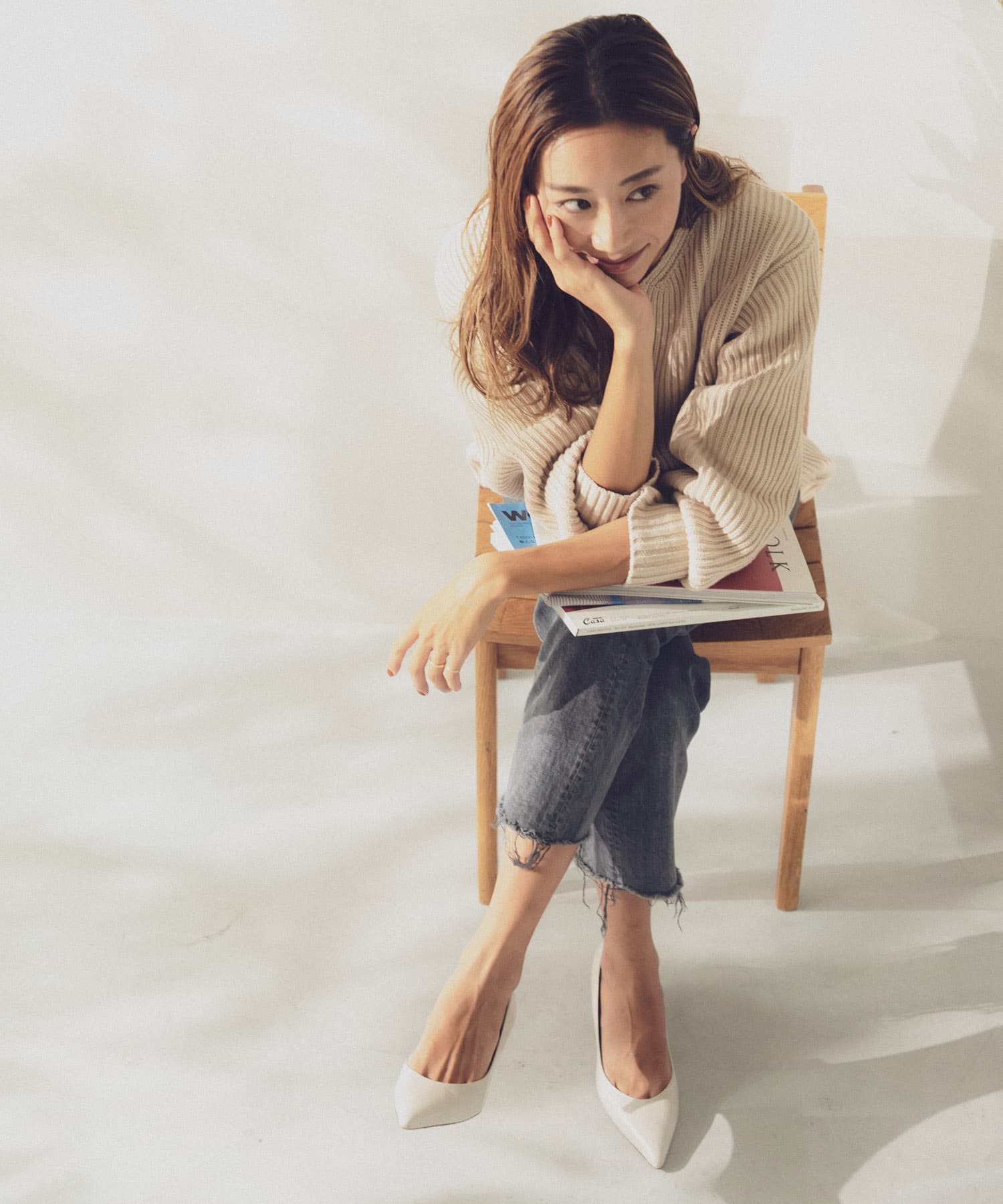 Moname　JURI SPECIAL DENIM GRY 24