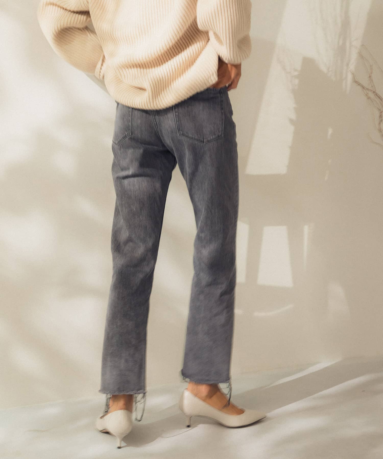 Moname　JURI SPECIAL DENIM GRY 24