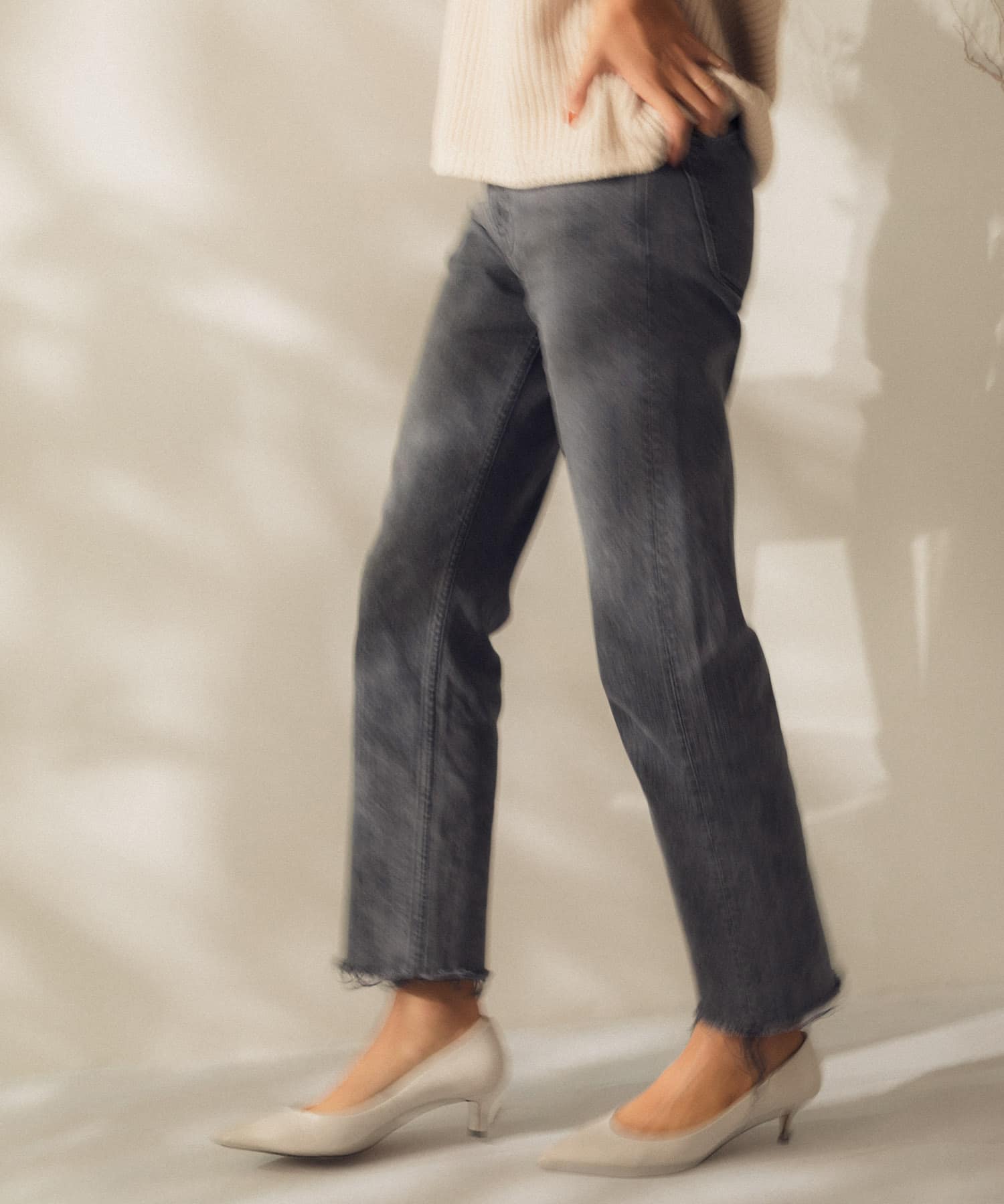 Moname　JURI SPECIAL DENIM GRY 24