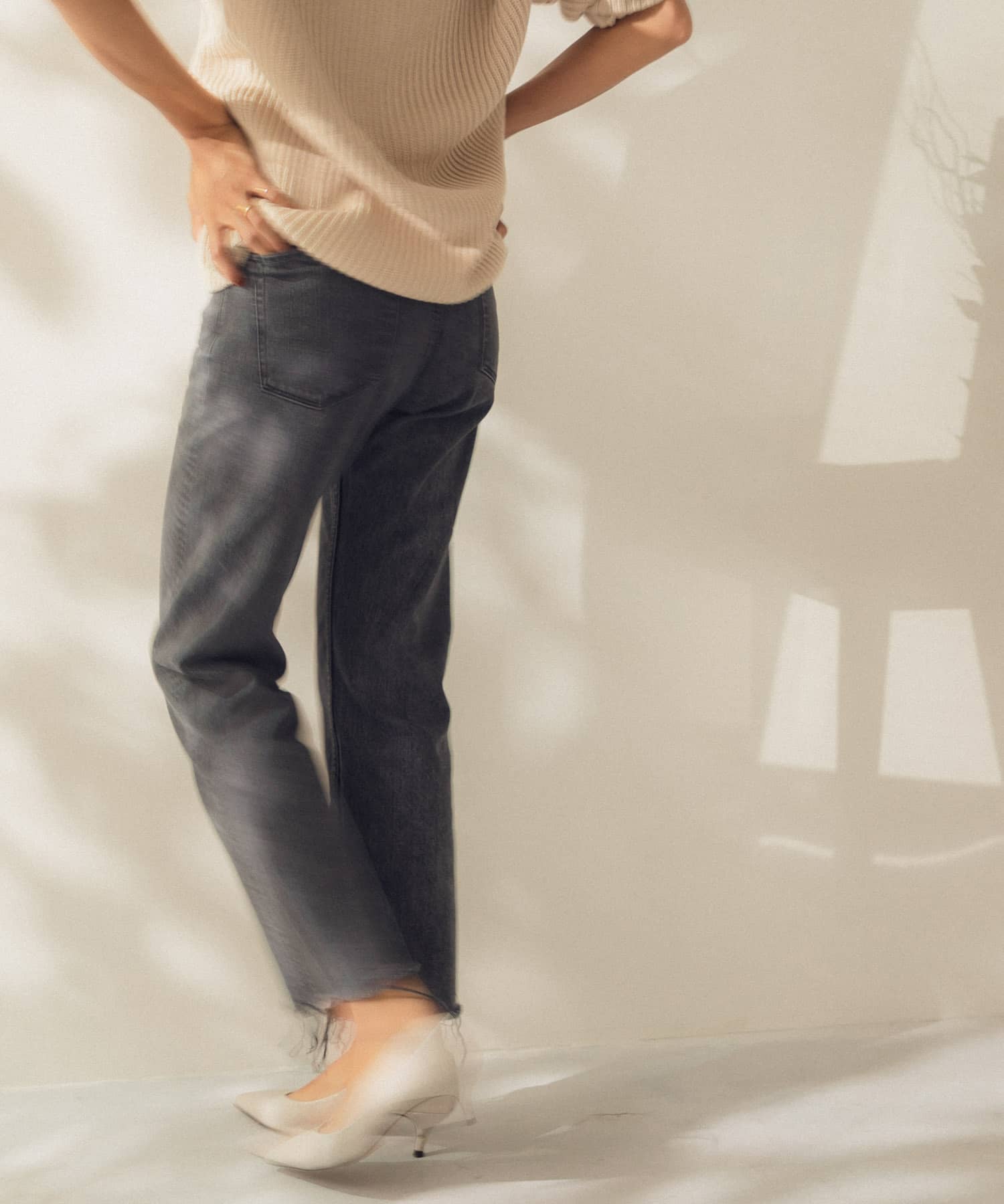 Moname　JURI SPECIAL DENIM GRY 24