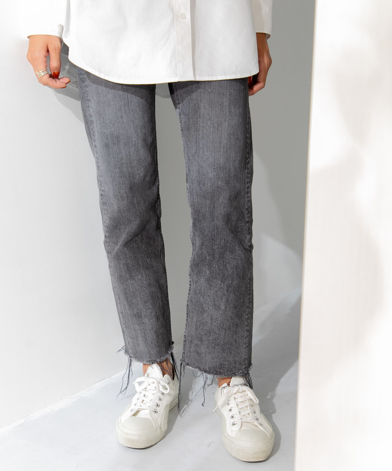 Moname　JURI SPECIAL DENIM GRY 25