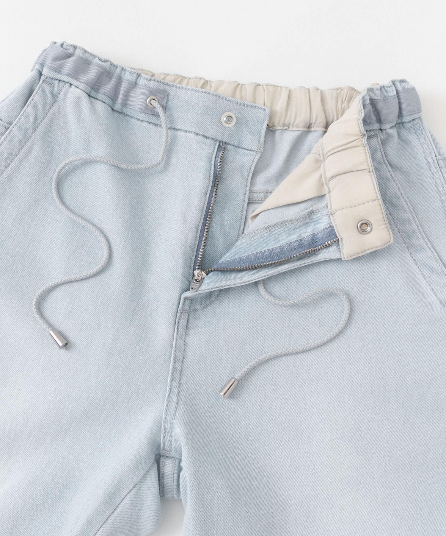 Moname　DENIM EASY SLIM SILVERBLUE XS
