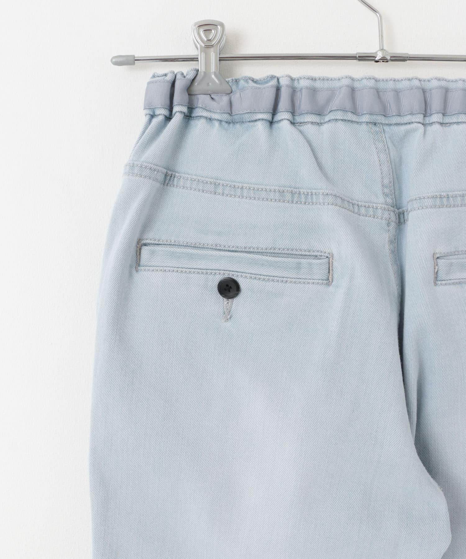 Moname　DENIM EASY SLIM SILVERBLUE XS