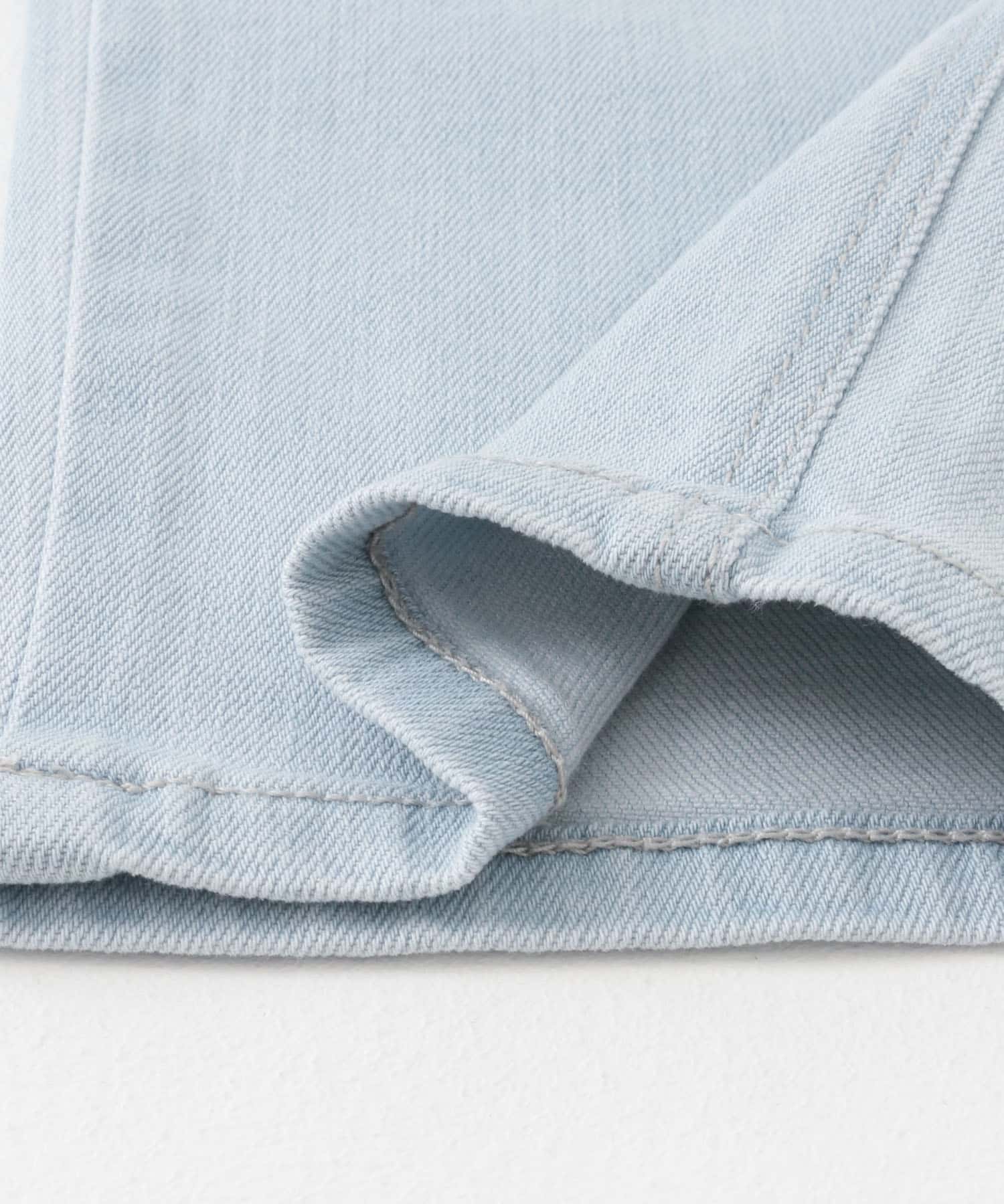 Moname　DENIM EASY SLIM SILVERBLUE XS