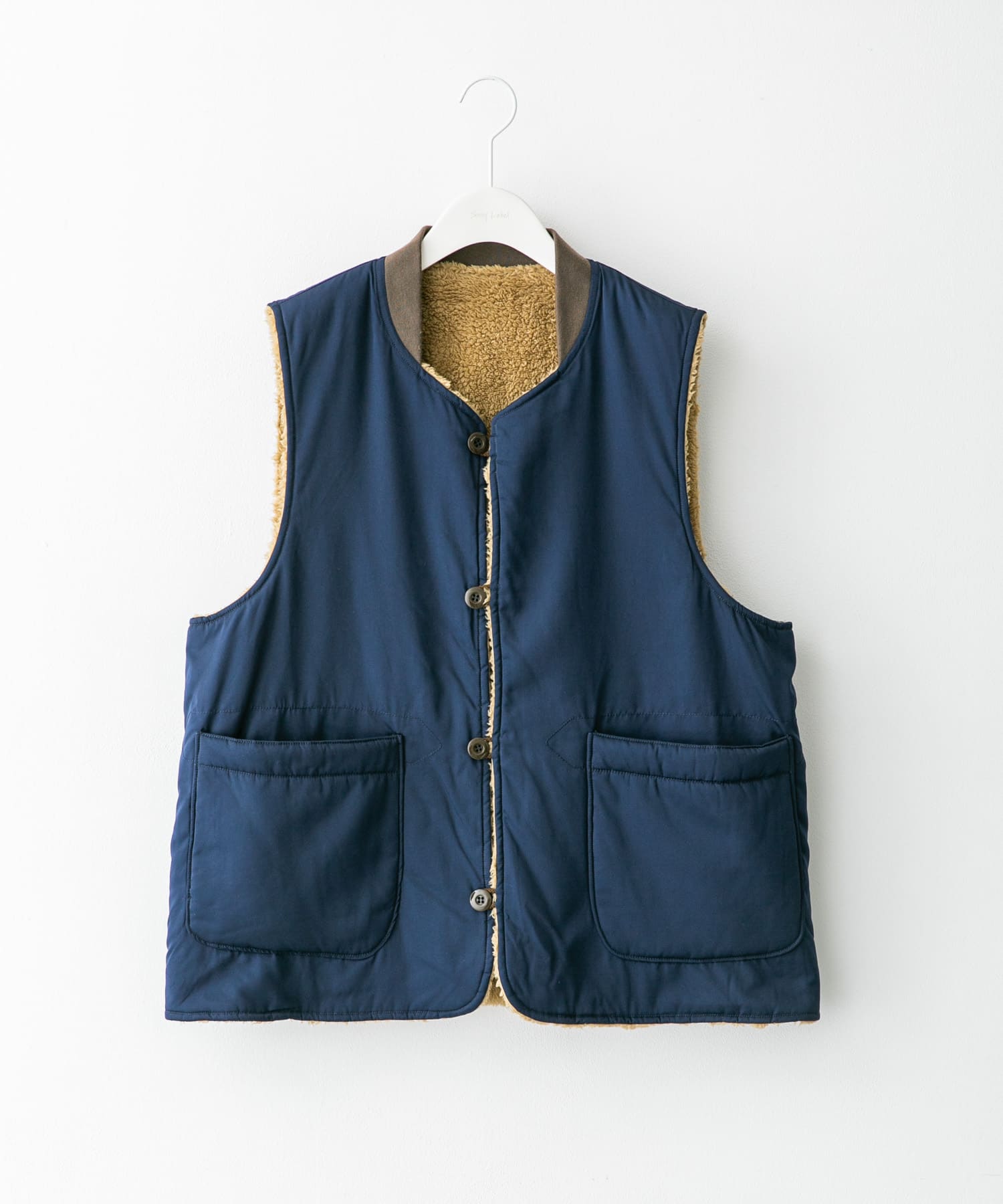 『別注』ARMY TWILL×Sonny Label　Reversible Vest