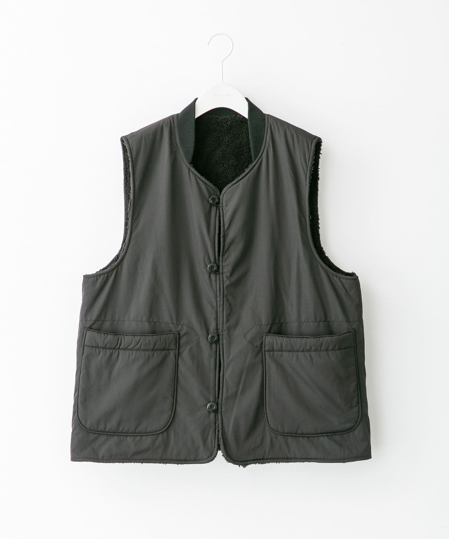 『別注』ARMY TWILL×Sonny Label　Reversible Vest BLACK M