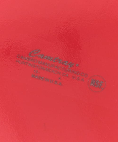 CAMBRO　CAMTRAY MEDIUM∴ CAMBRO RED one