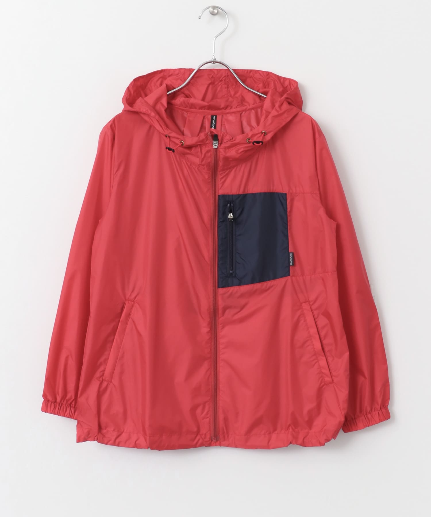DANSKIN　別注フーディージャケット レッド M