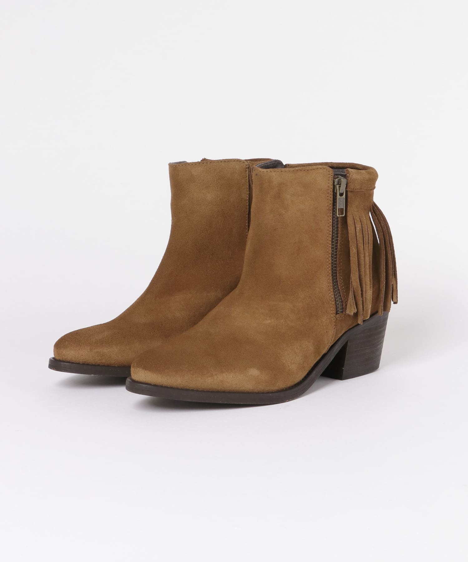 TISIMO　ショートブーツ∴ BROWN 37