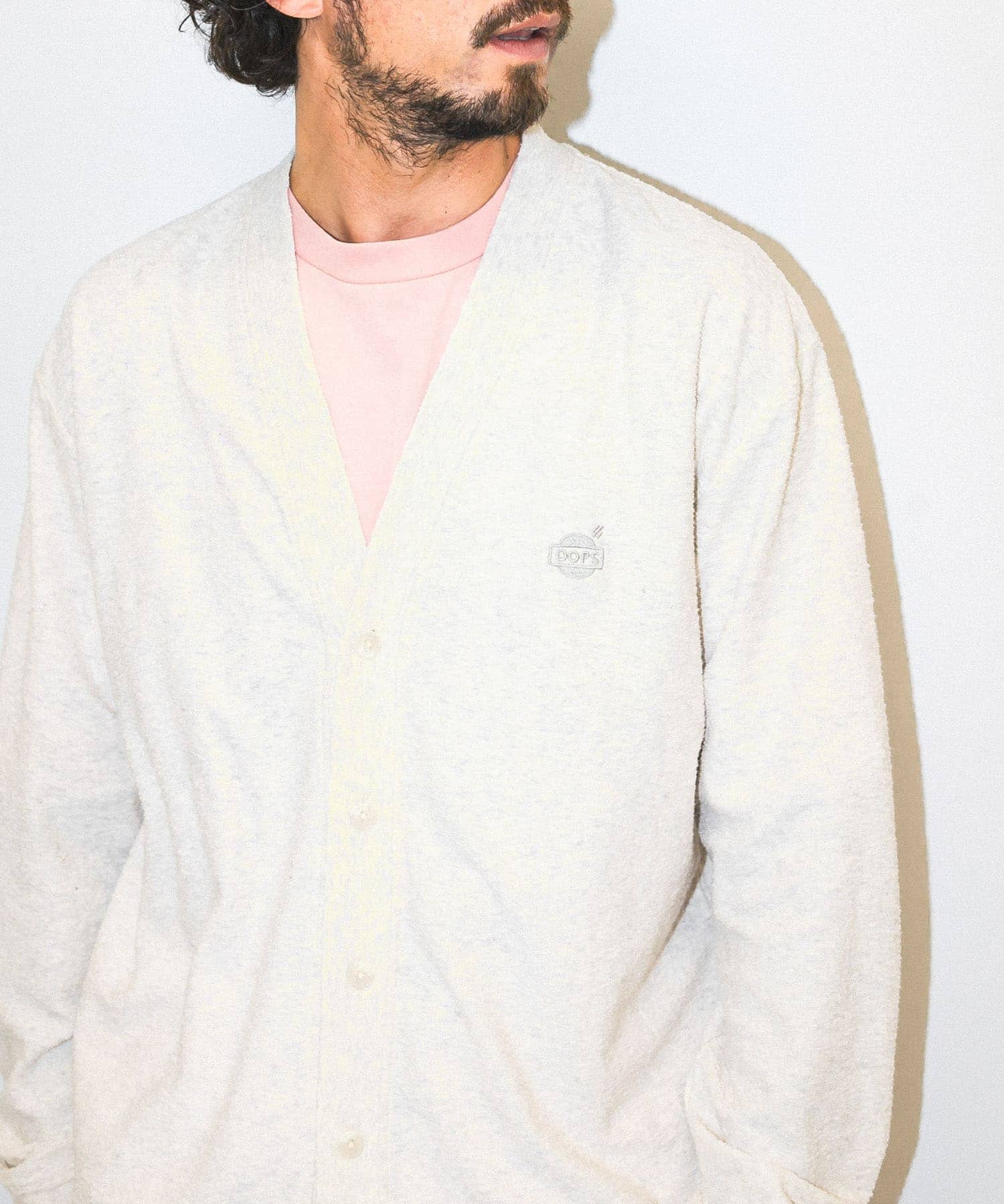 OOPS　ランダムパイルカーディガン