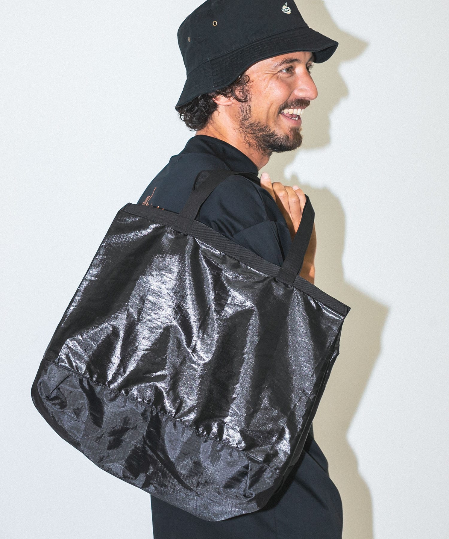 OOPS　トートバッグ ブラック one