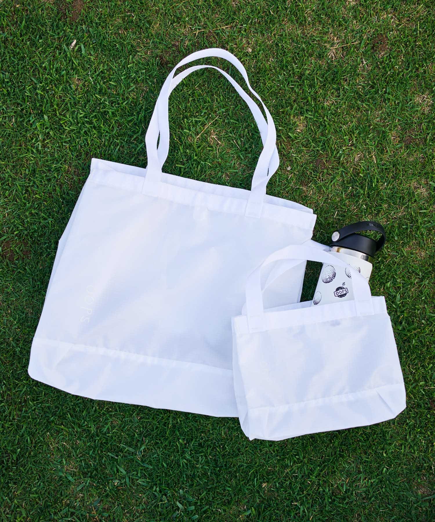 OOPS　ミニトートバッグ ホワイト one