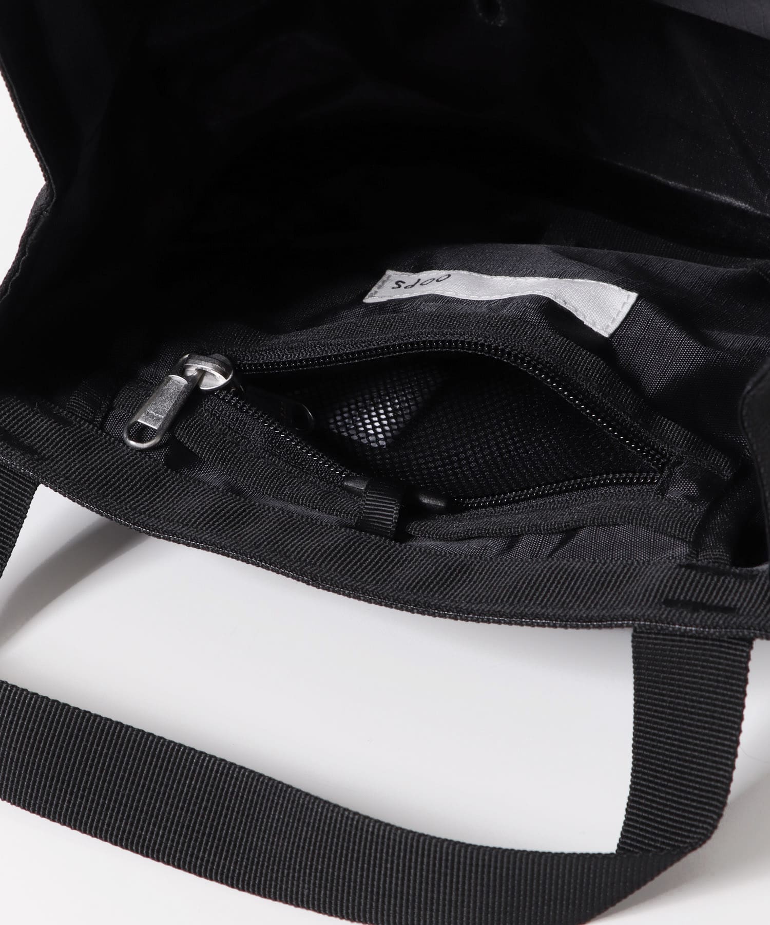 OOPS　ミニトートバッグ ブラック one