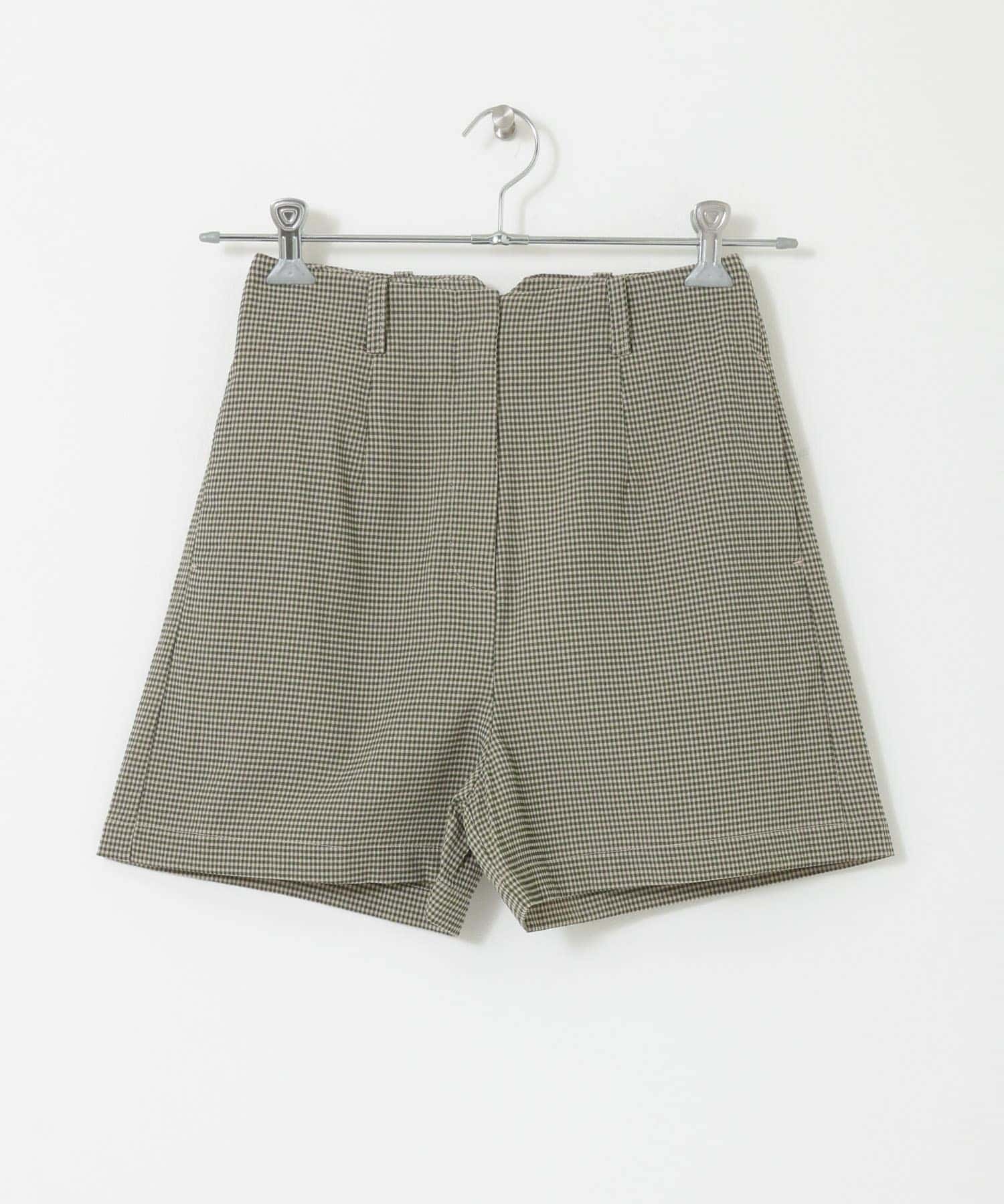 OOPS　ソロテックスチェックショートパンツ