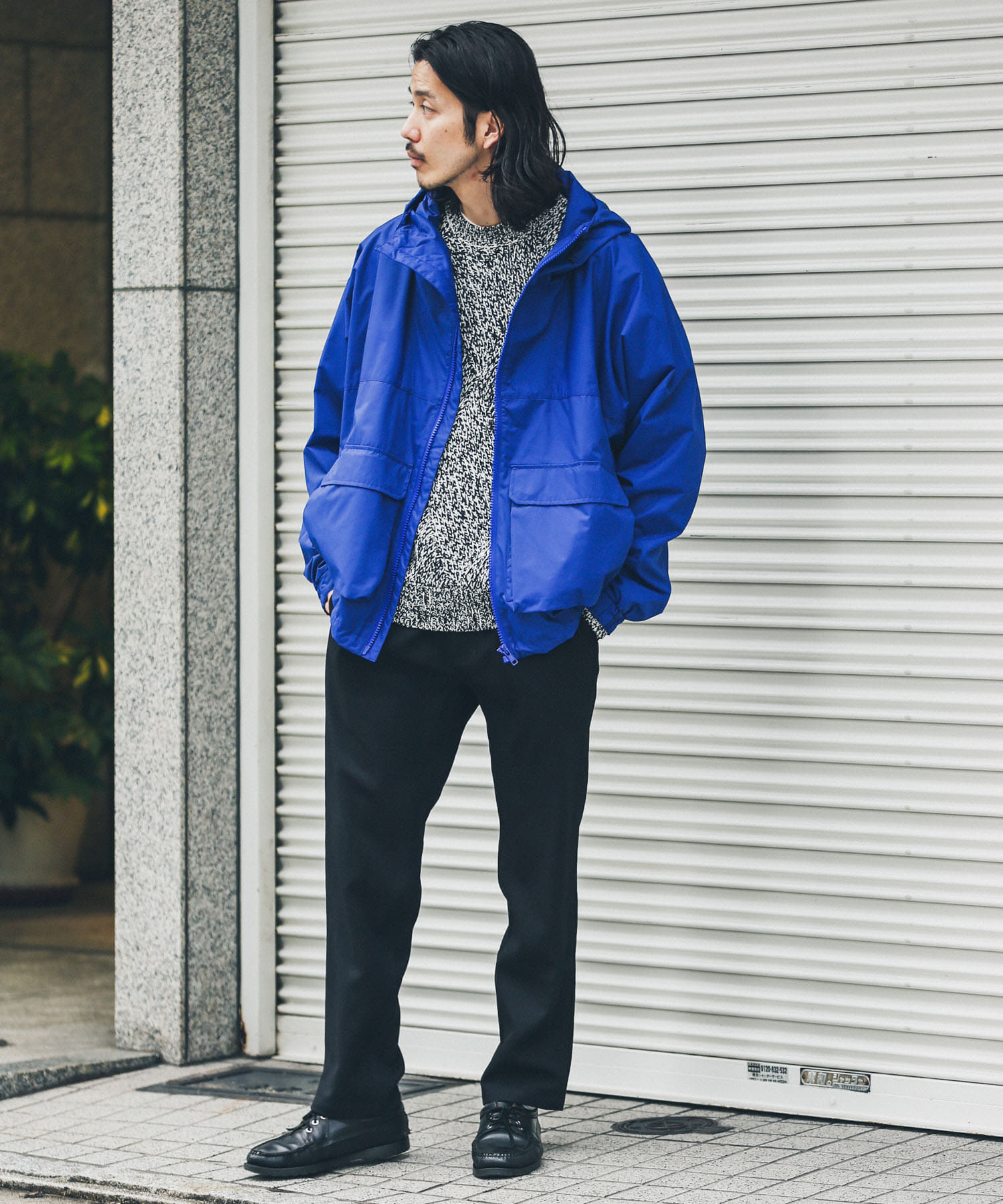 身長：180cm 体重：60kg サイズ：L