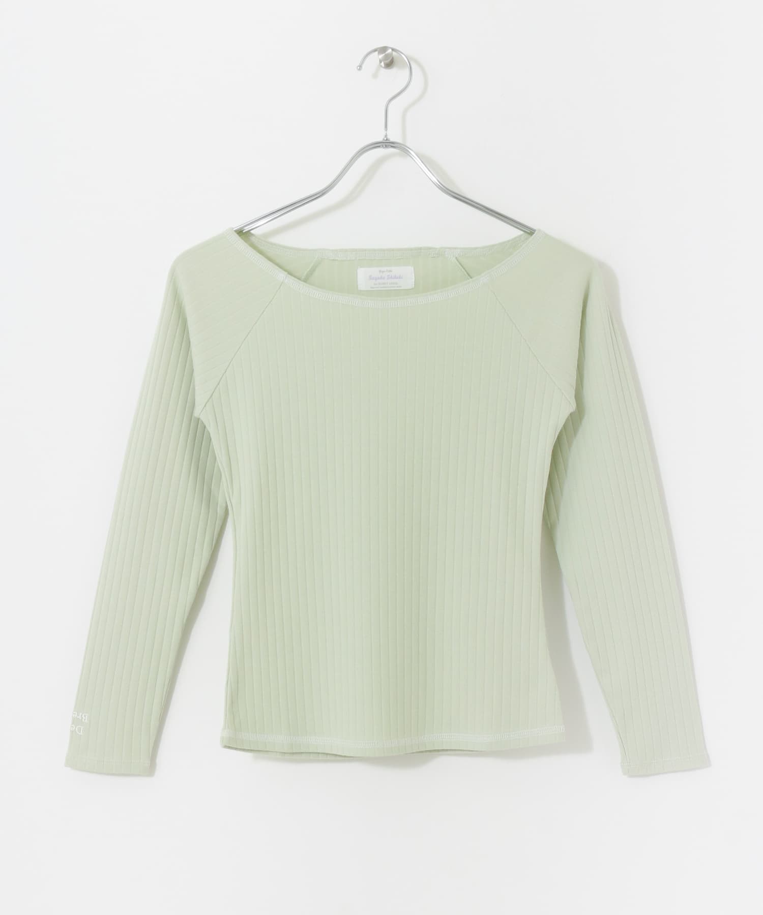 Sayaka Shibuki Rib Pullover ミント FREE