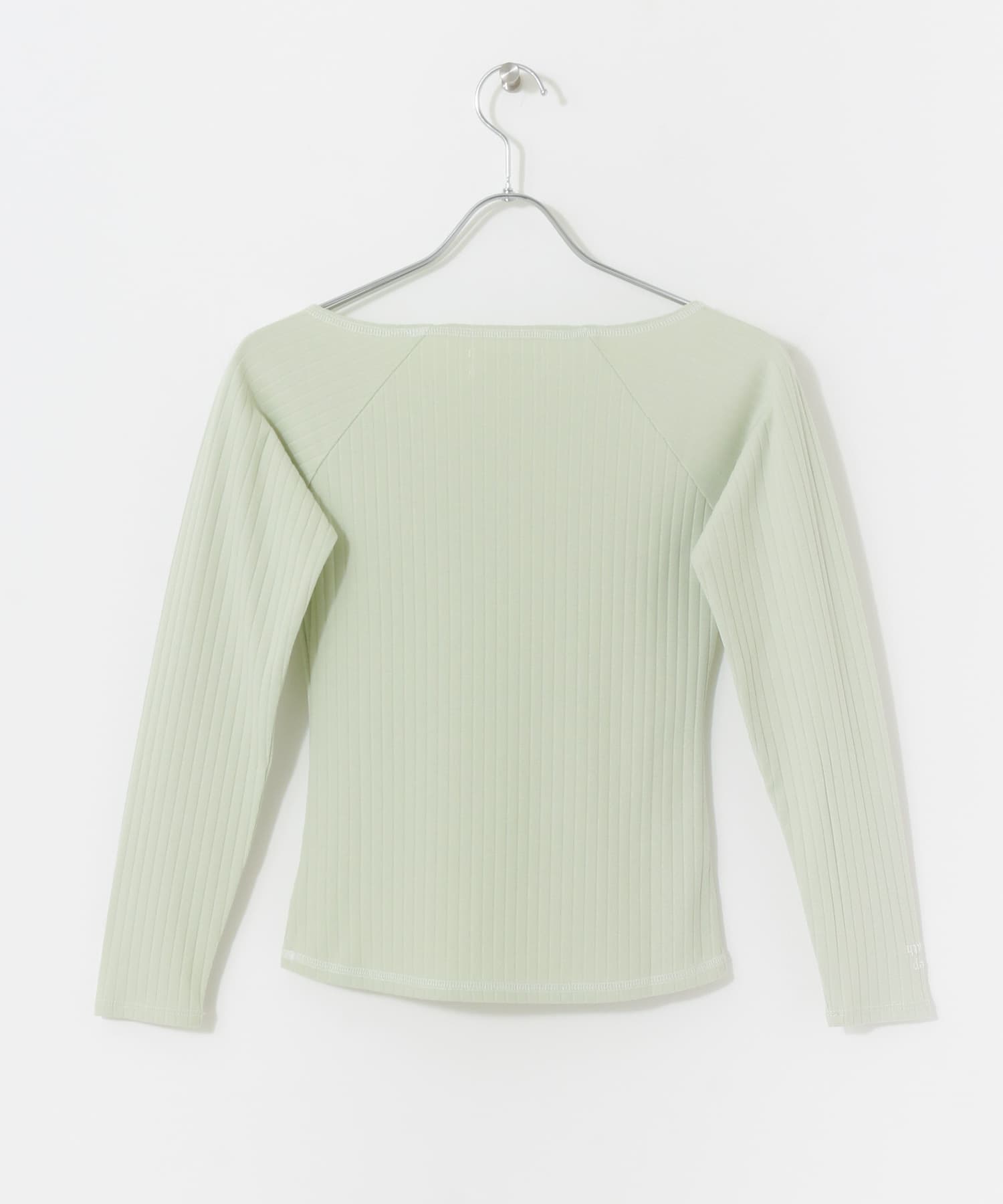 Sayaka Shibuki Rib Pullover ミント FREE