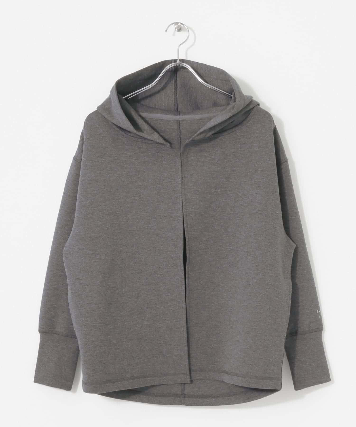 SLAB Hooded Cardigan 杢グレー FREE