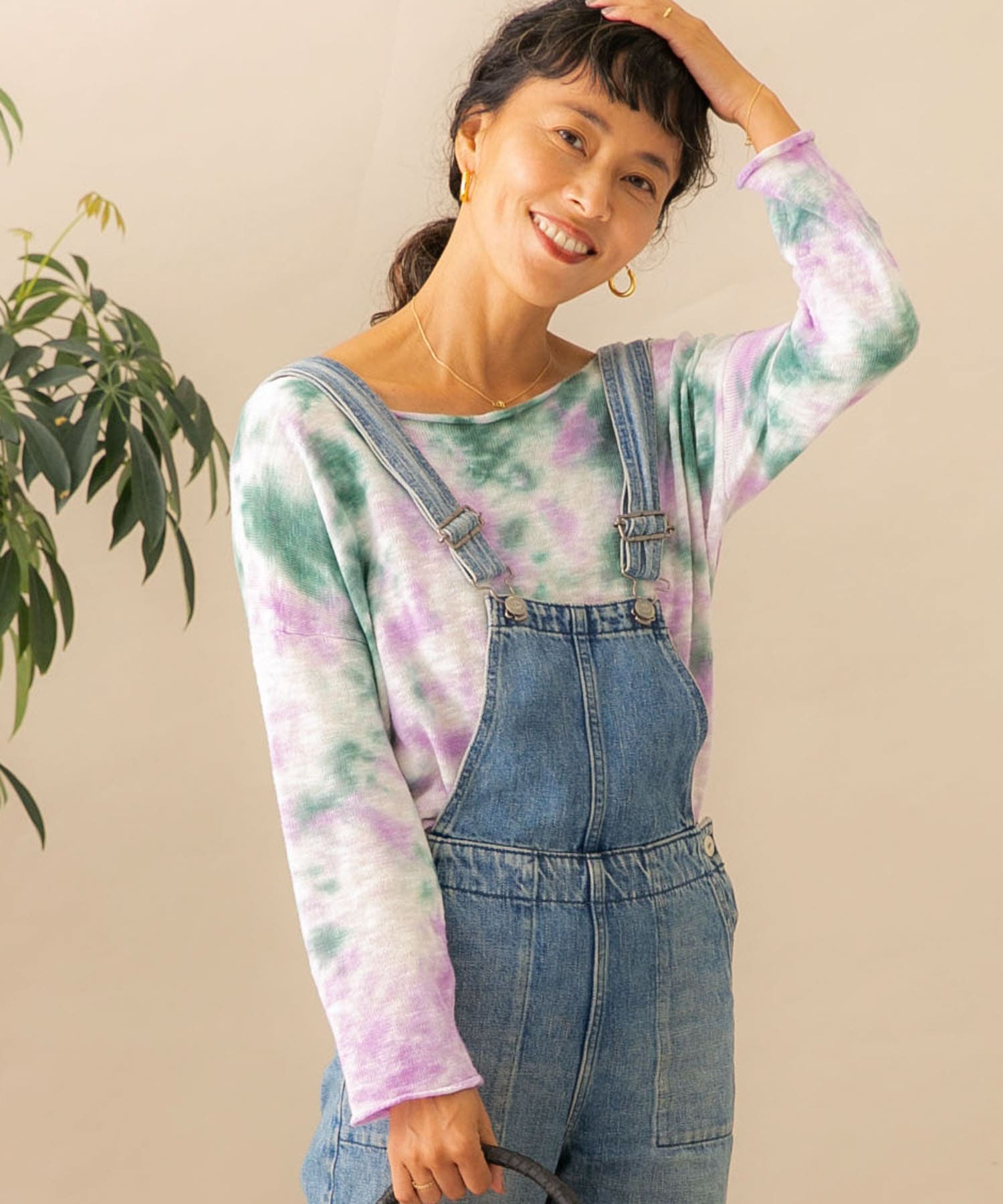 Sayaka Shibuki Tie dye pullover