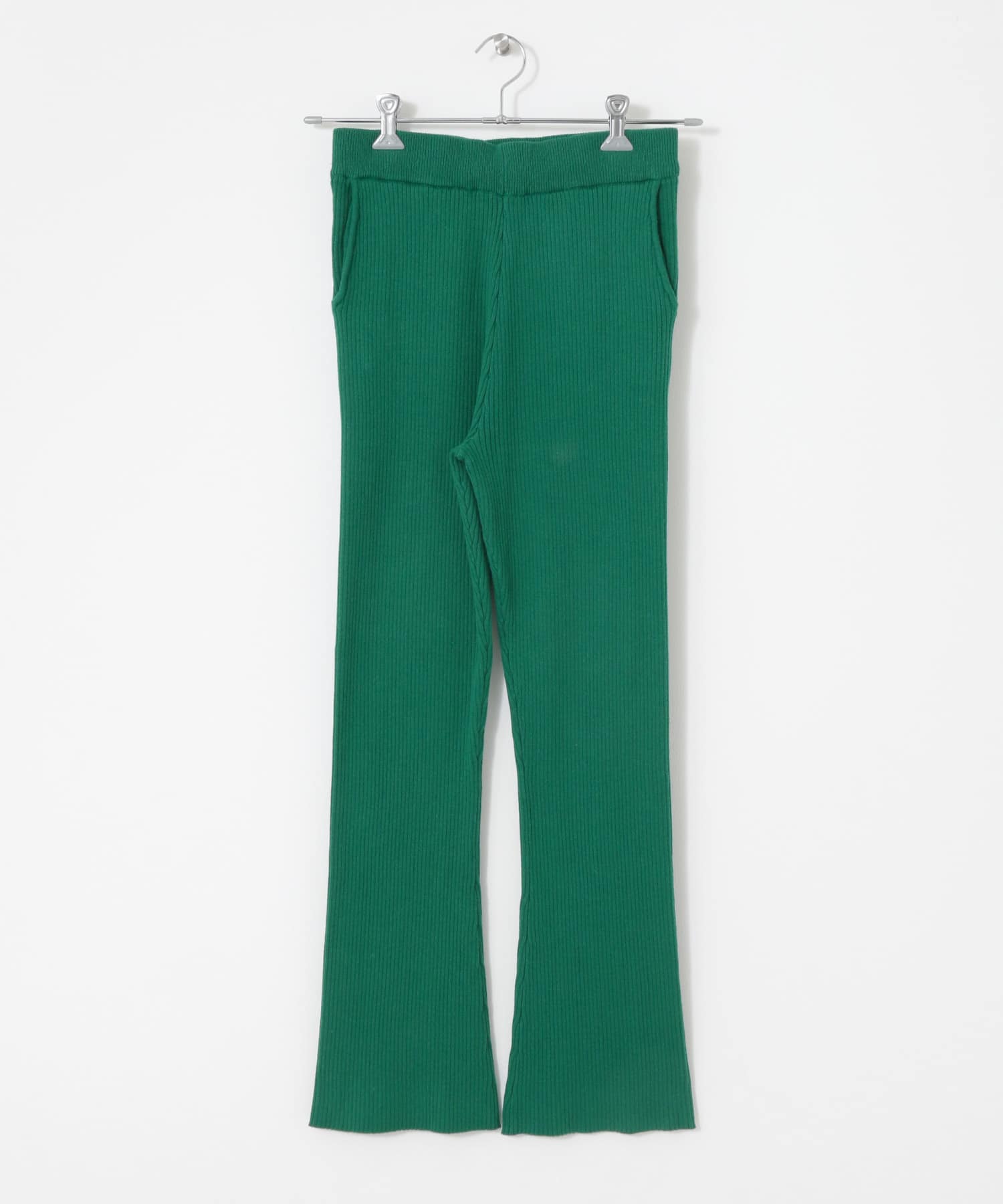 Sayaka Shibuki Knit pants グリーン FREE