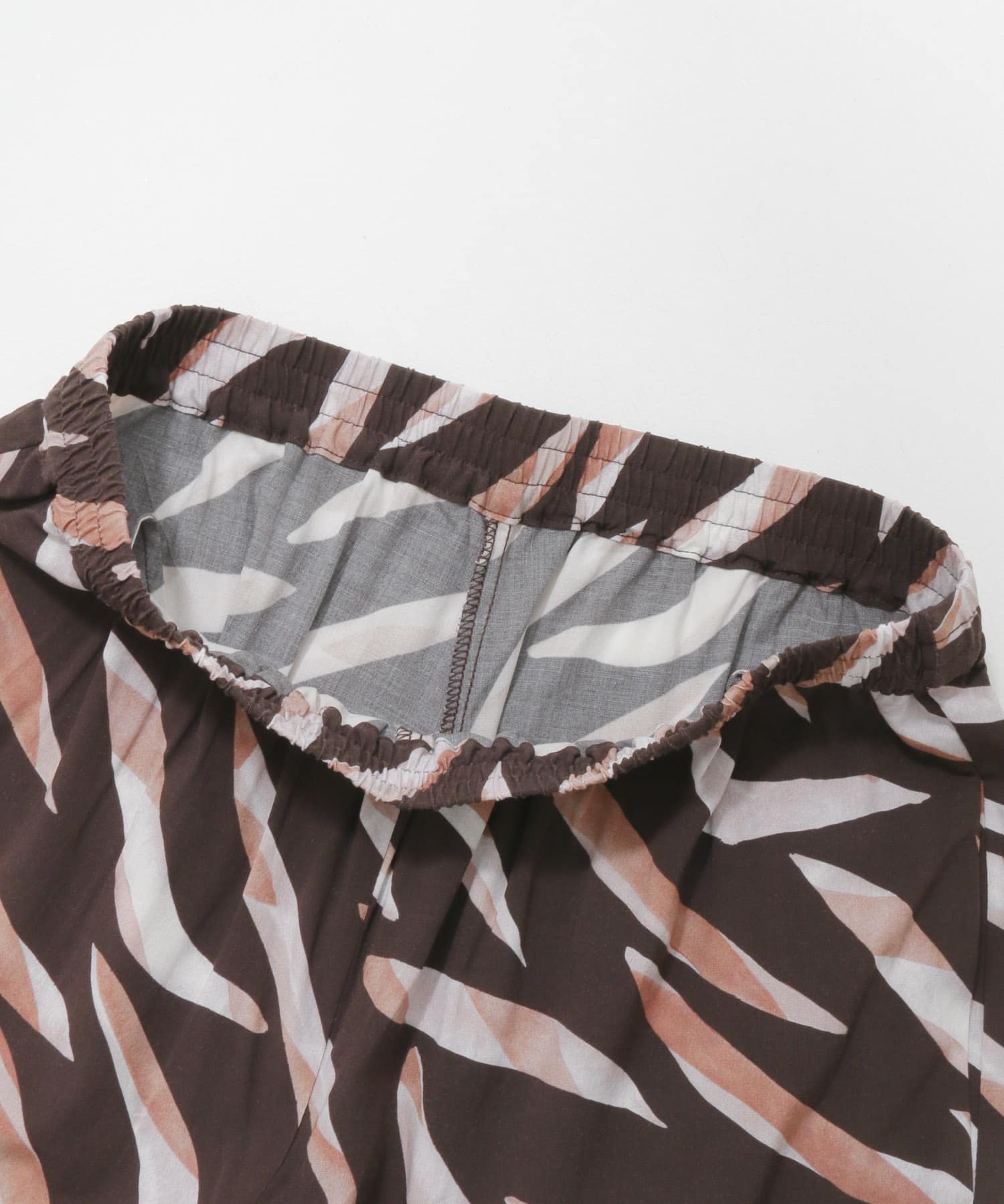 Sayaka Shibuki Print Pants ゼブラ FREE