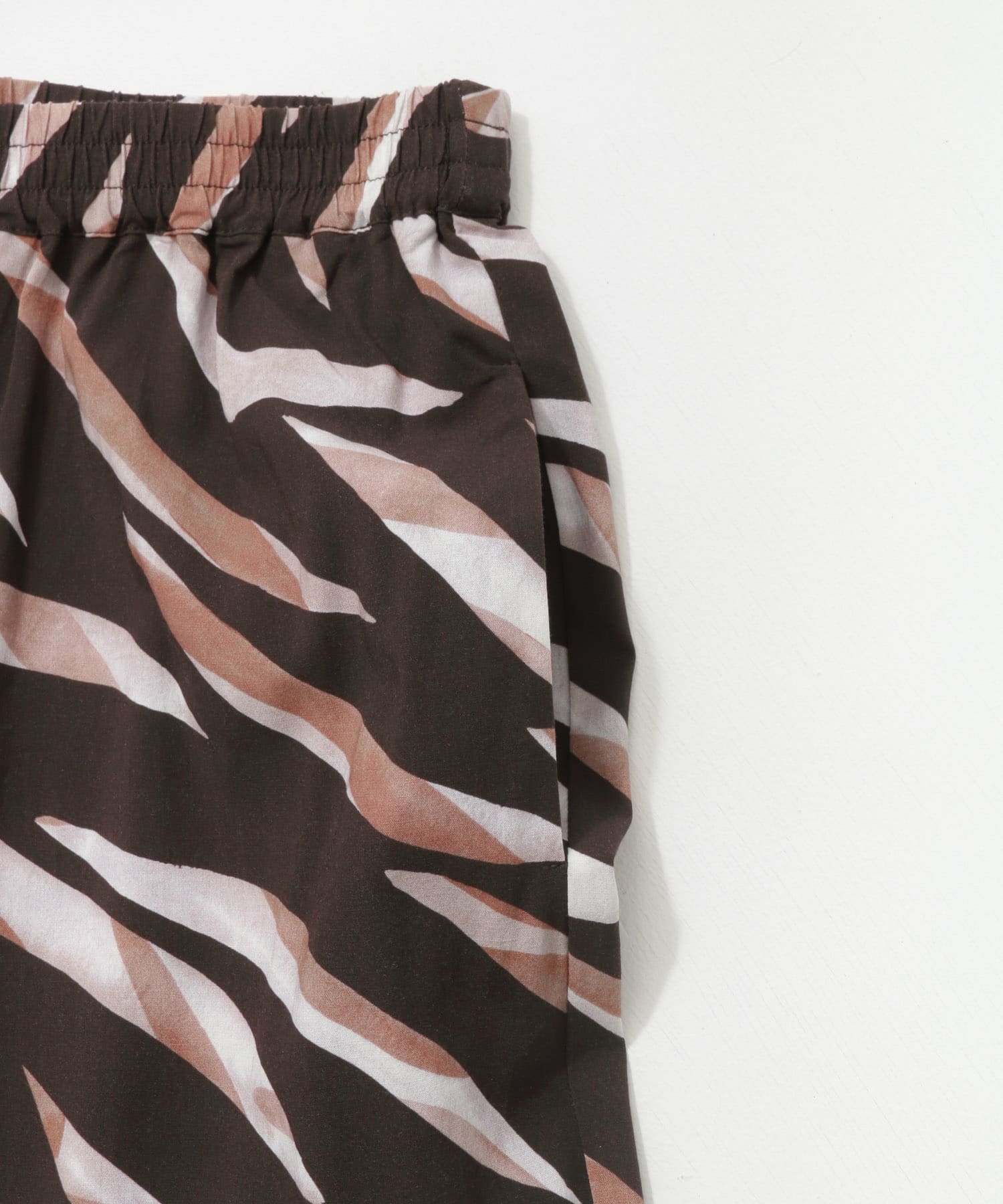 Sayaka Shibuki Print Pants ゼブラ FREE
