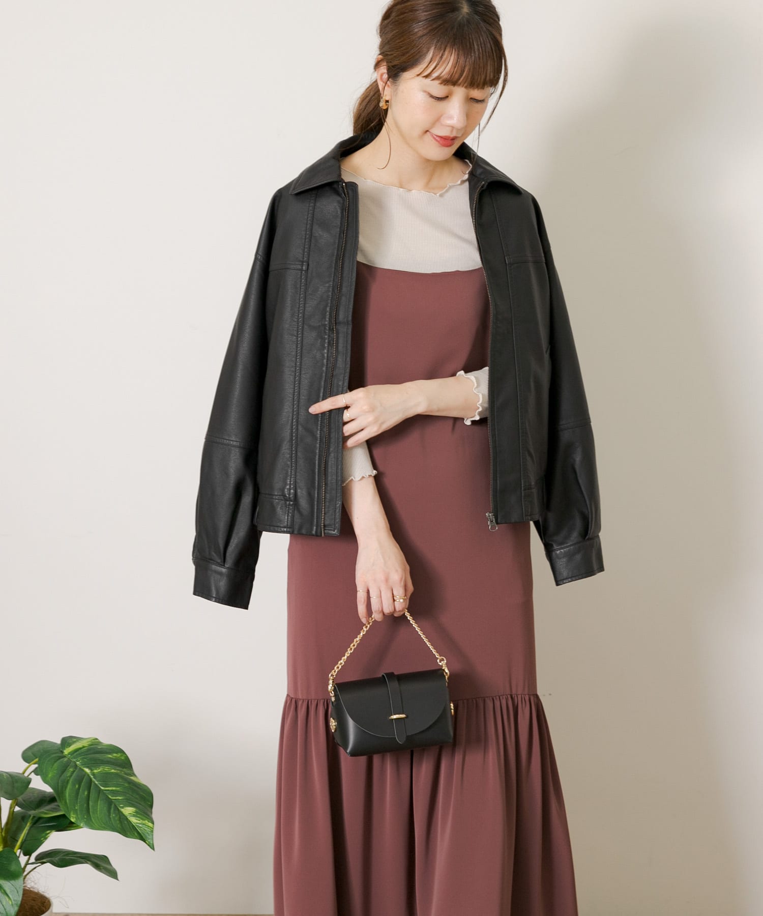 身長：165cm サイズ：FREE