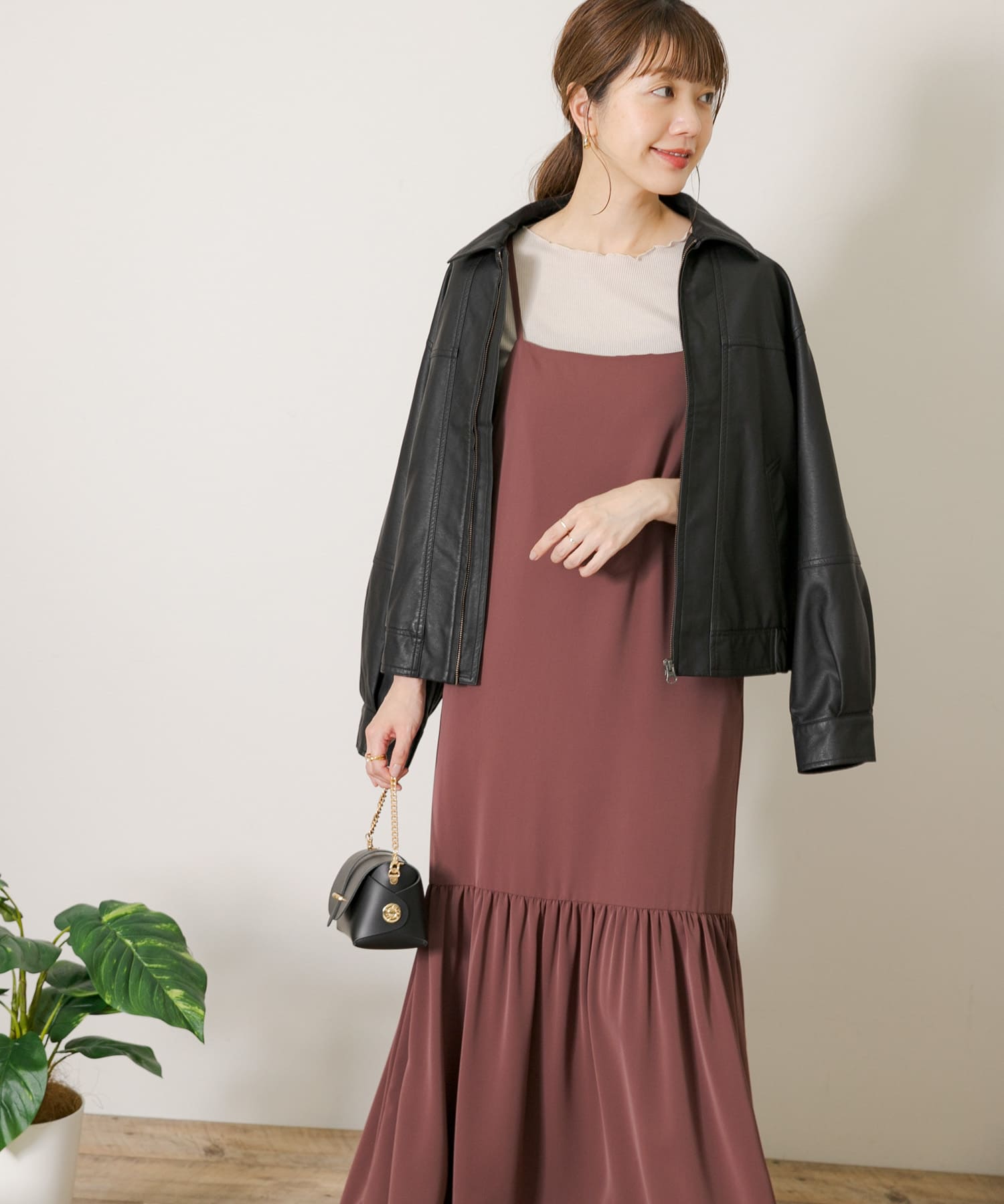 身長：165cm サイズ：FREE