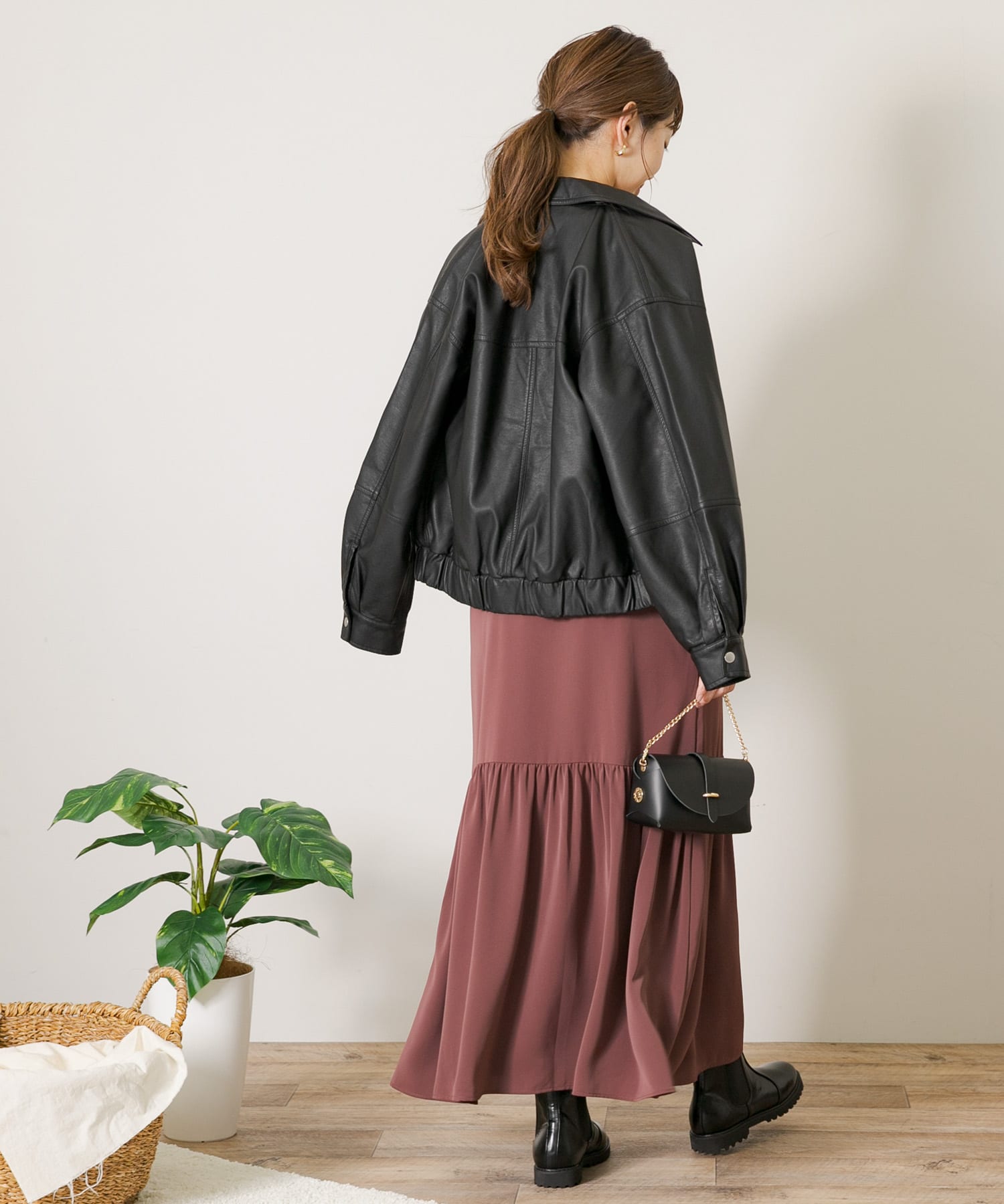 身長：165cm サイズ：FREE