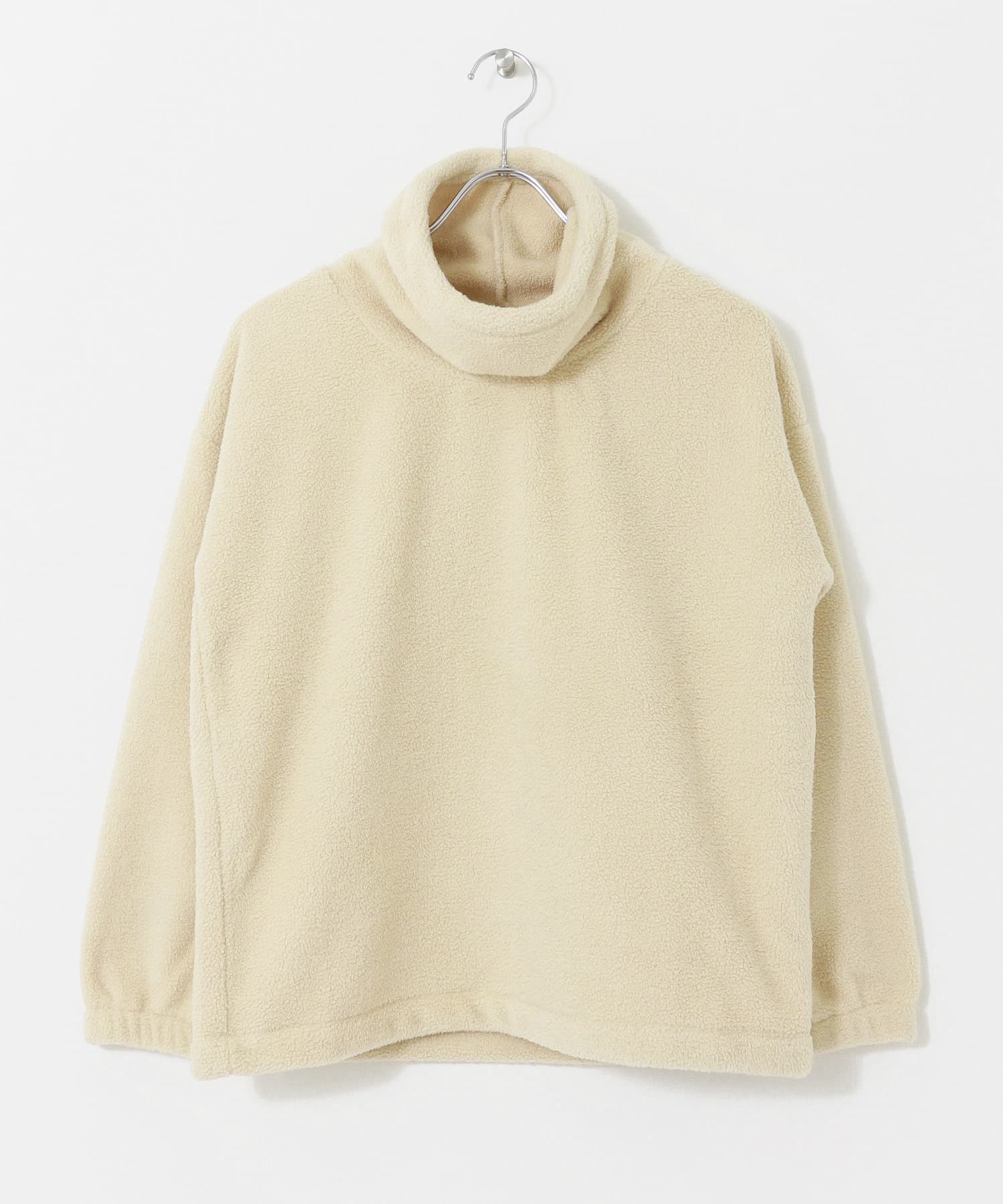 SLAB Fleece Turtleneck Pullover ベージュ FREE