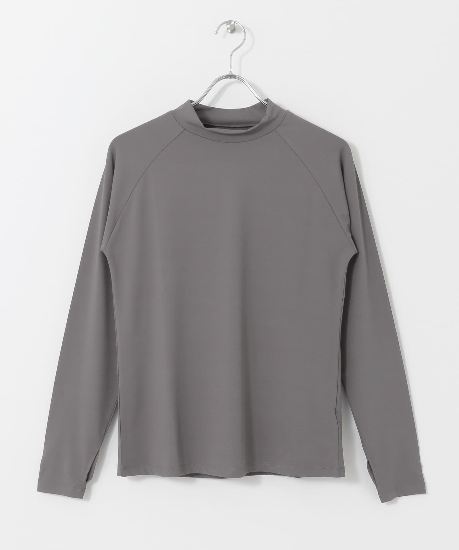 SLAB Mockneck Pullover チャコール FREE