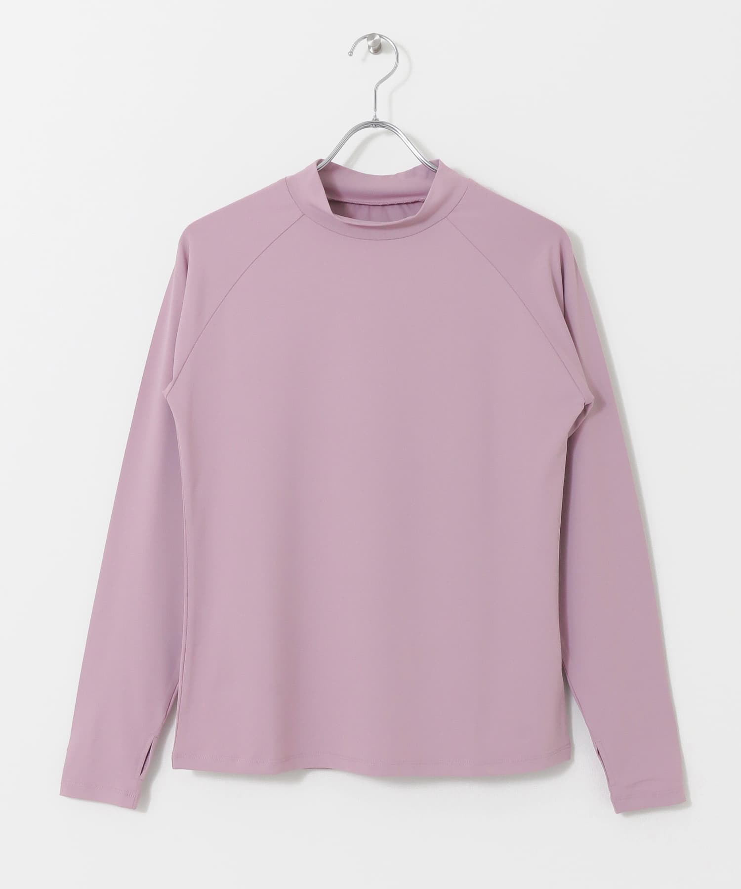 SLAB Mockneck Pullover ラベンダー FREE