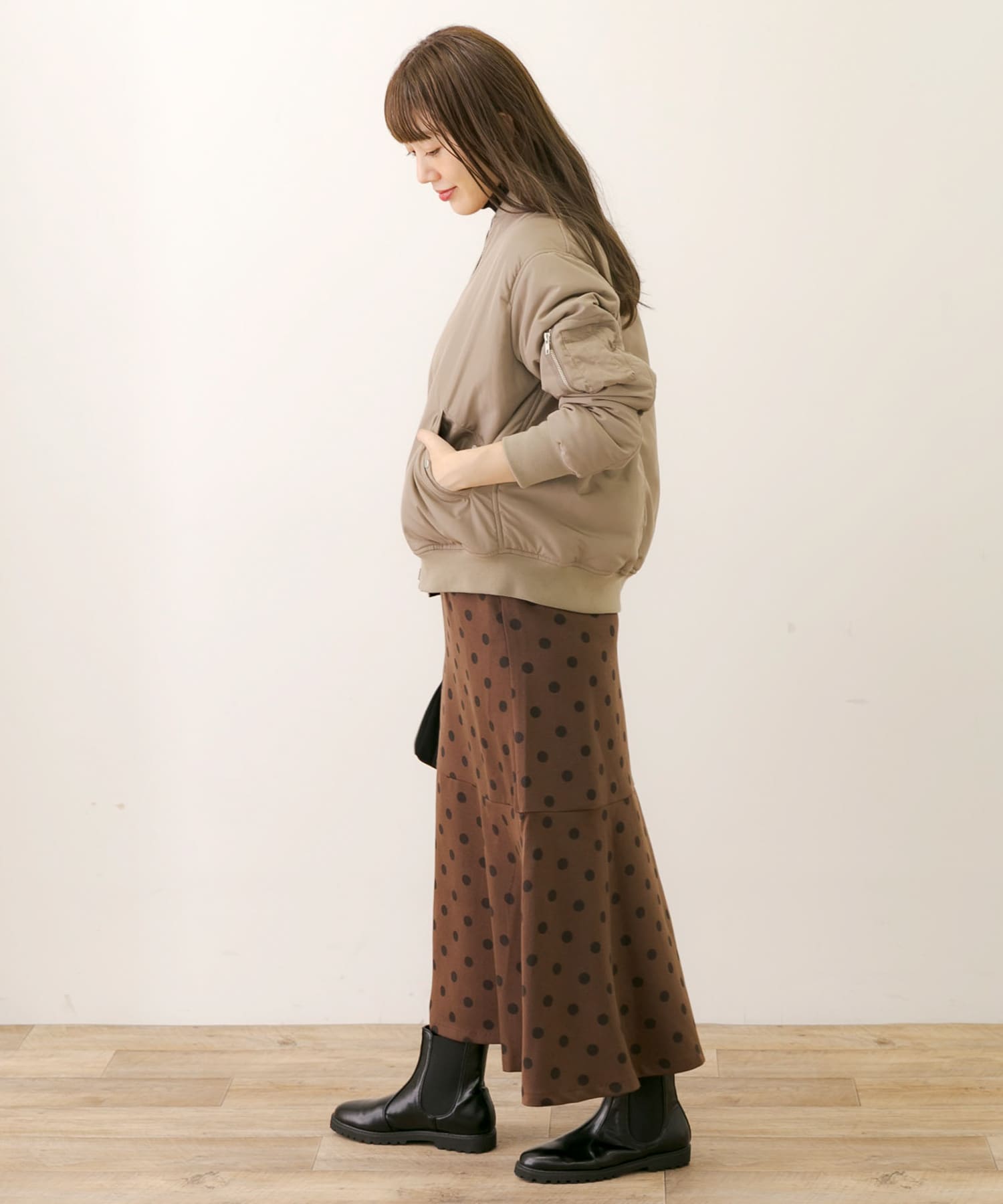 身長：165cm サイズ：36